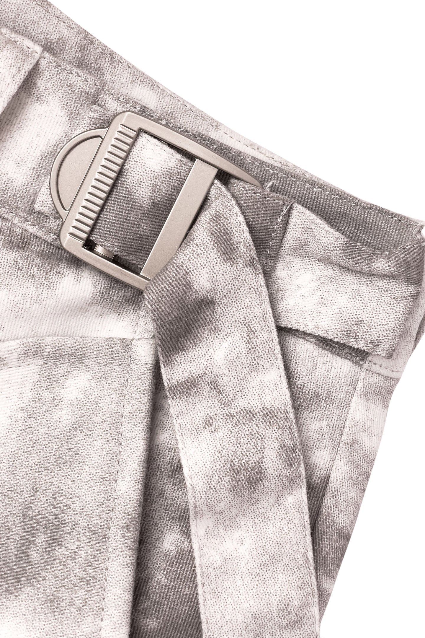 CAMO CARGO PANTS GREY 2