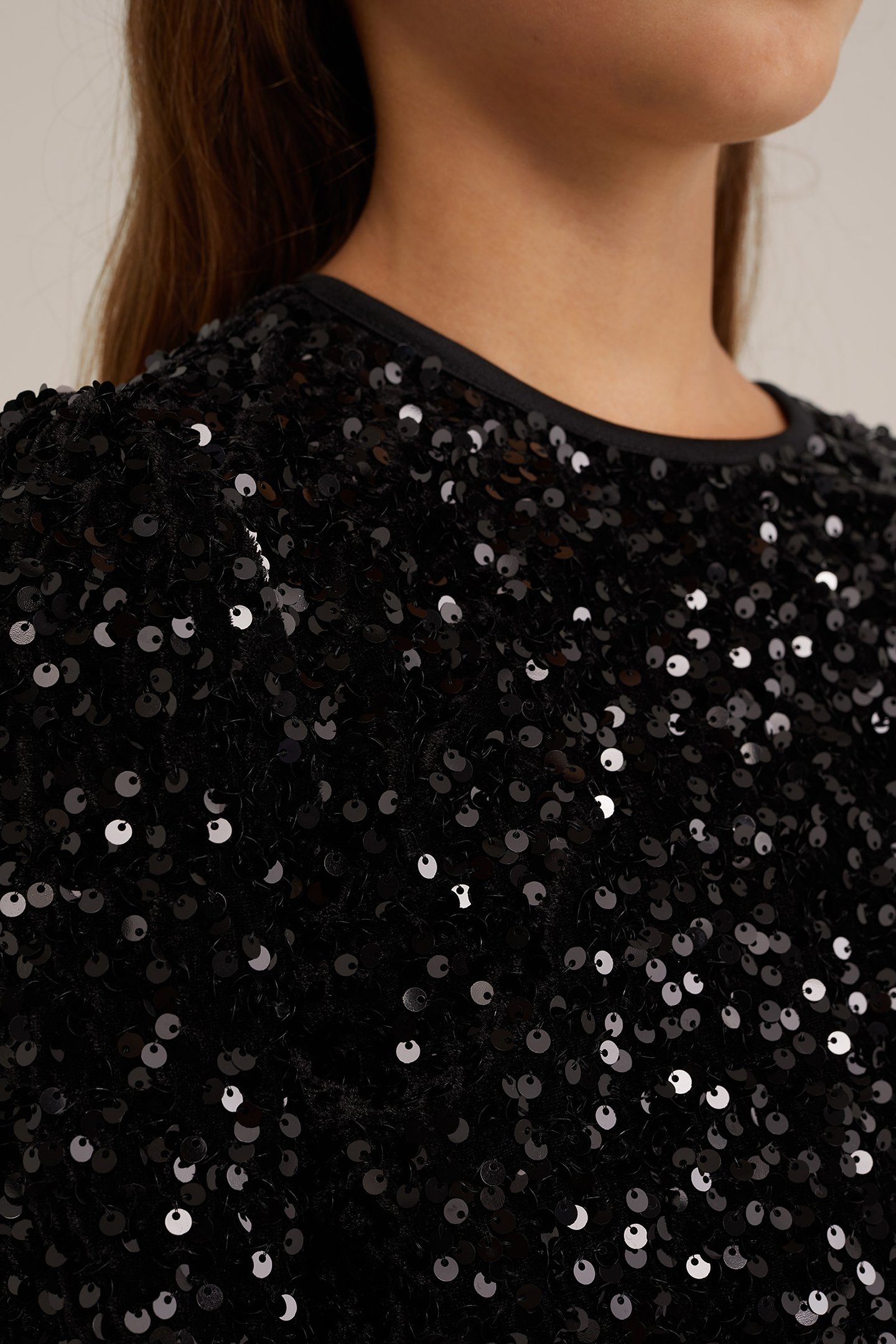 DRESS MID LENGTH BLACK 5