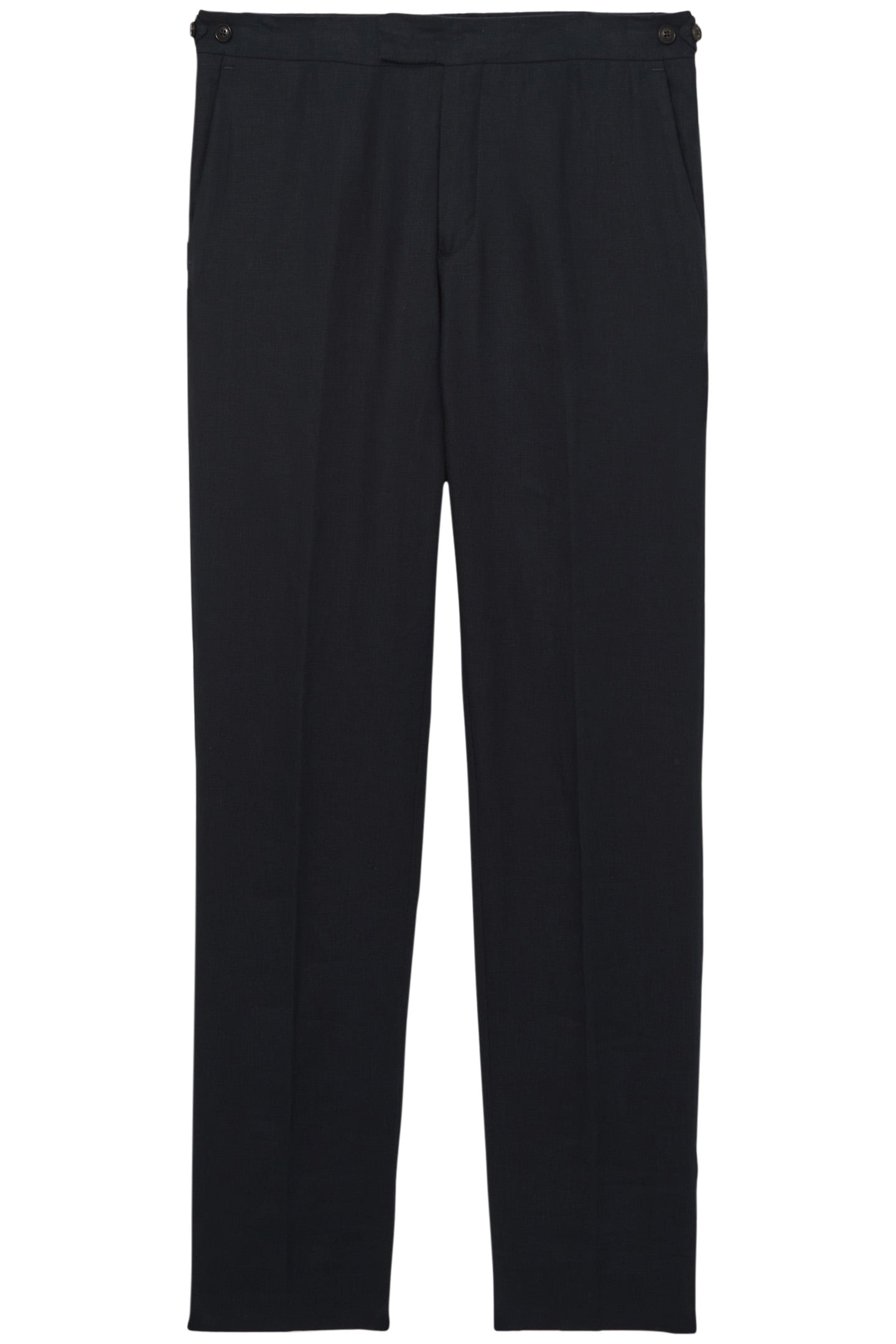 LINEN SLIM MIXER TROUSER NAVY 4