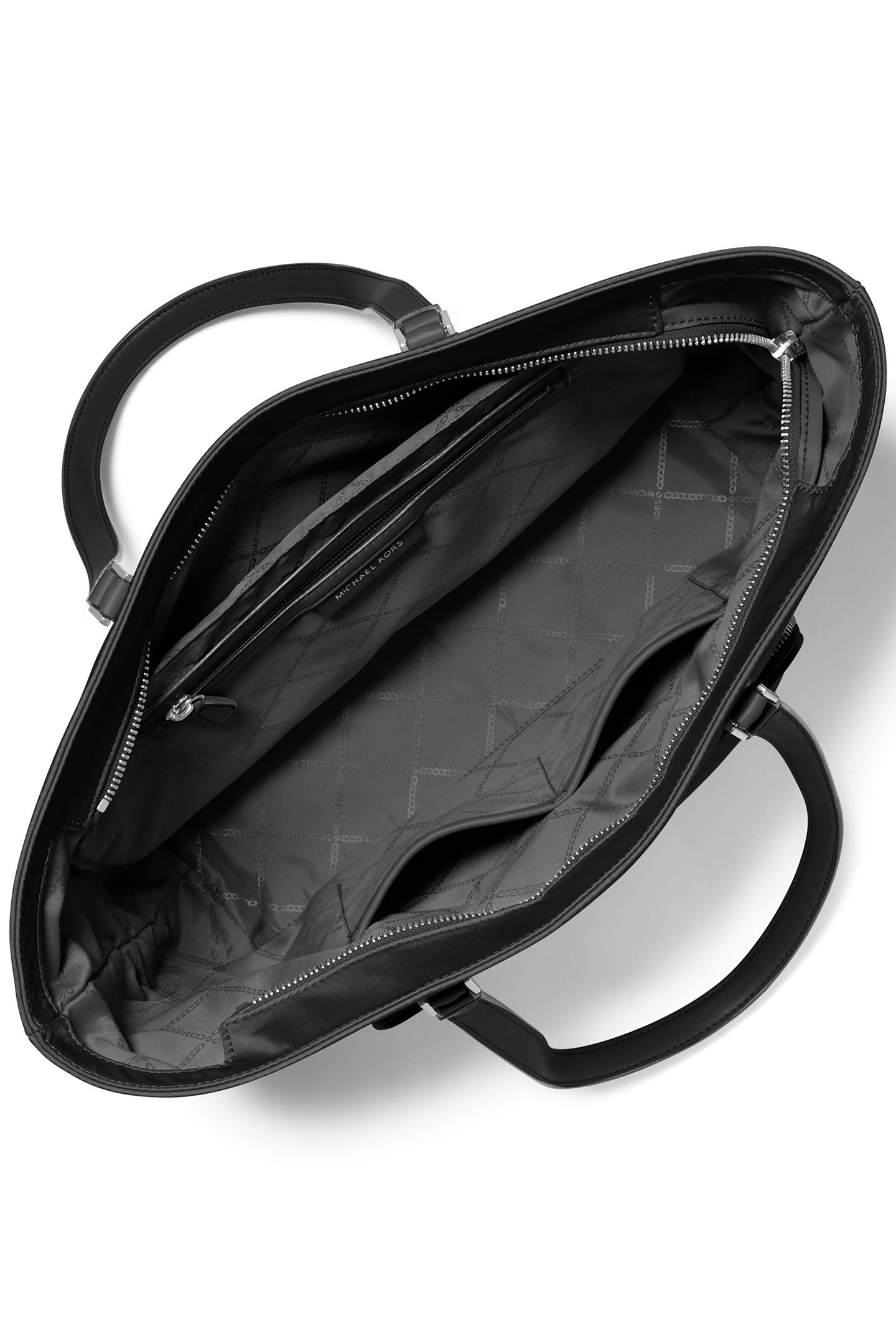 LARGE CARGO PCKT TOTE IN BLACK 3