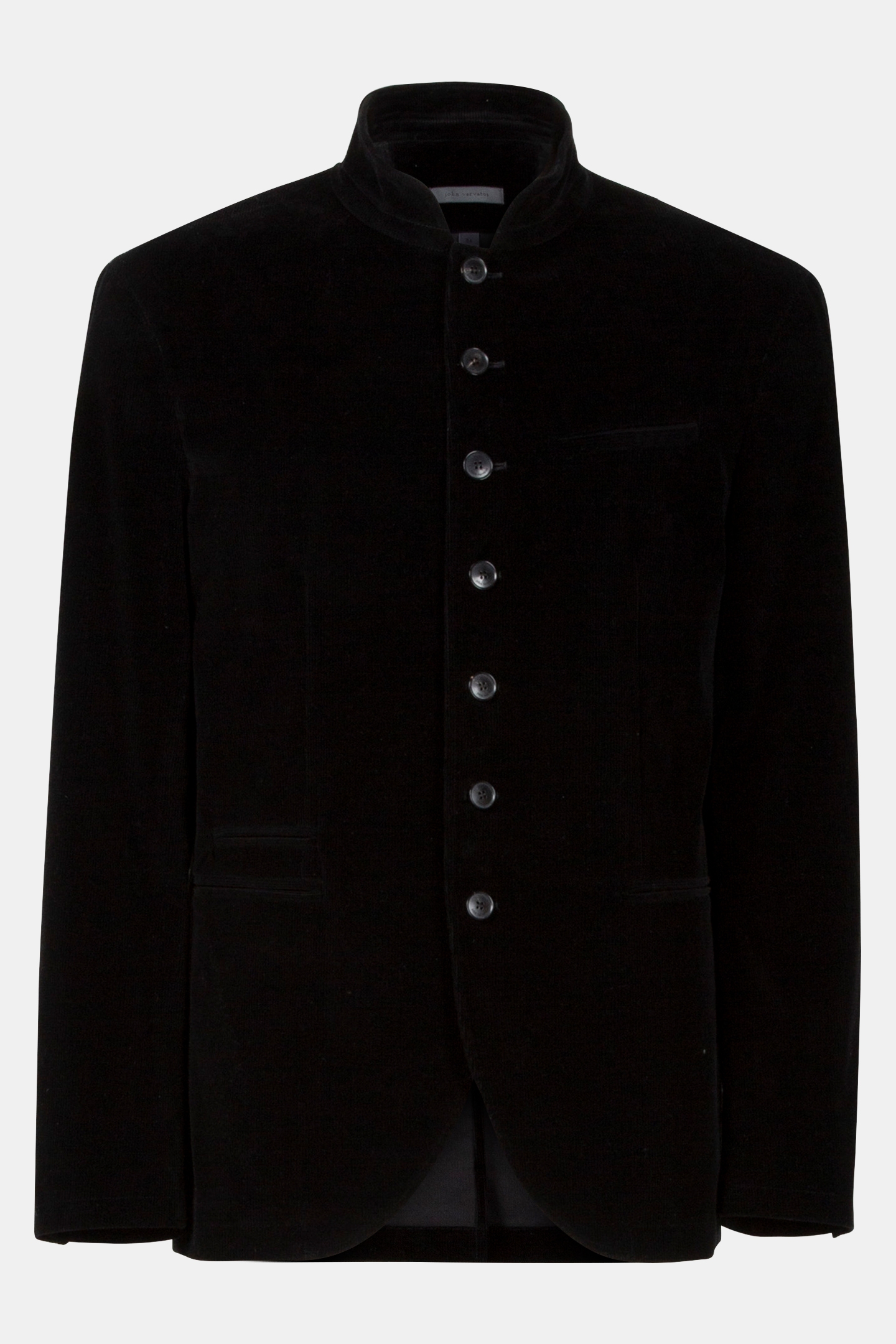 SLIM FIT MULTI BTN CLOSURE JACKET WITH S BLACK 3