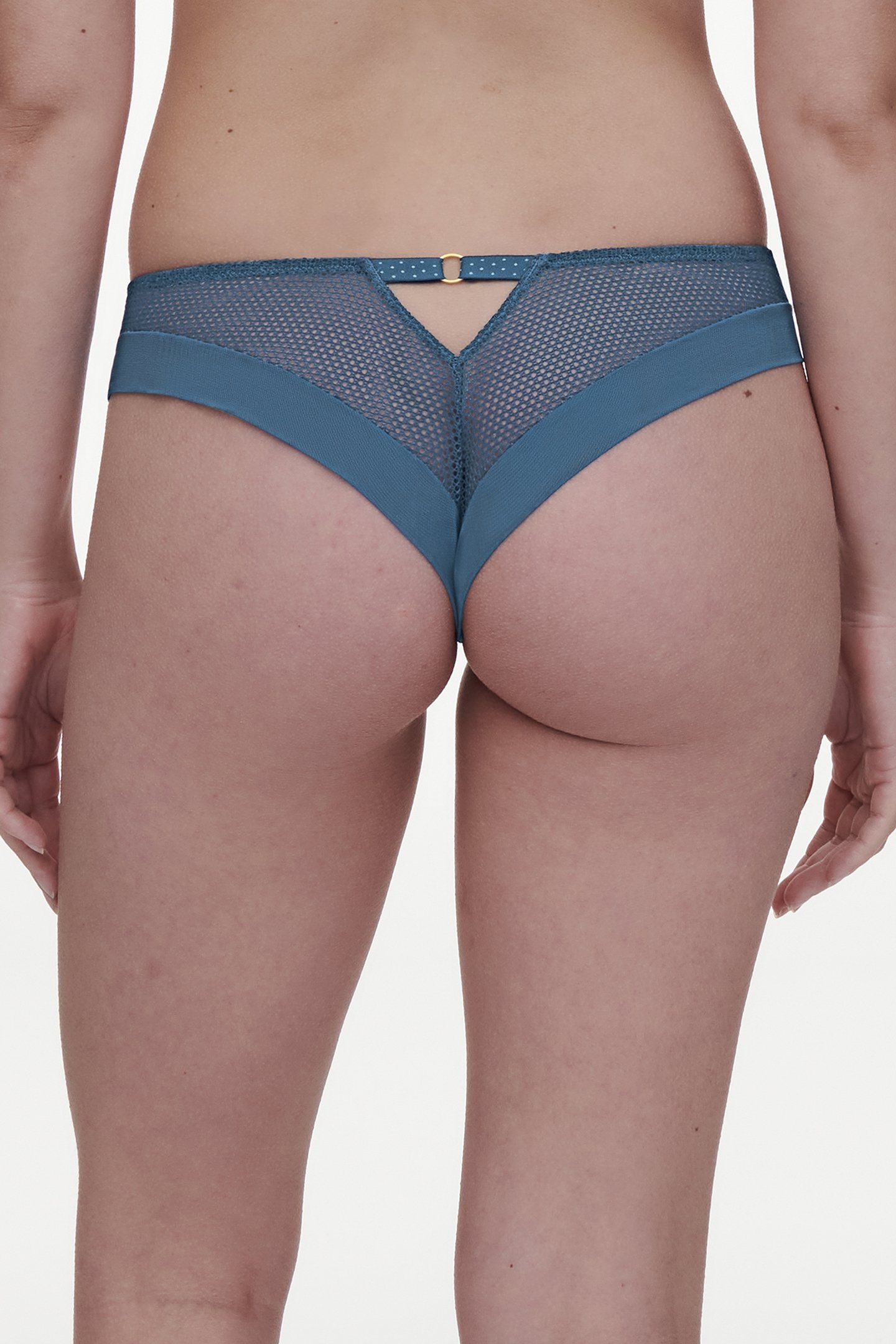 FLEURS SIGNATURE TANGA BLUE 2