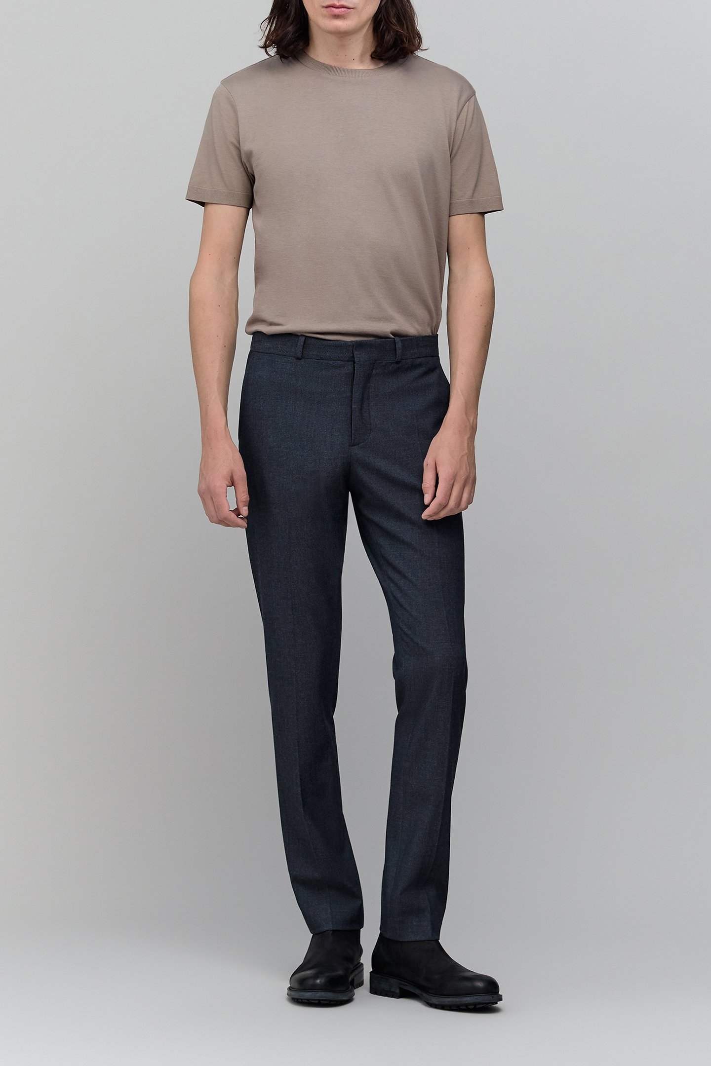 FAUX-UNI NAVY SUIT PANTS NAVY 3