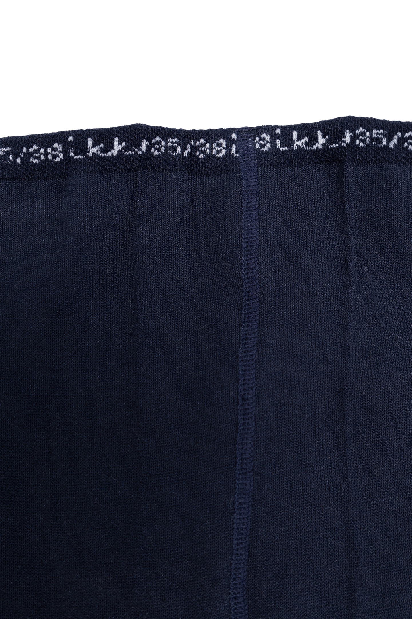 GIRL'S NAVY JACQUARD KNIT TIGHTS 4