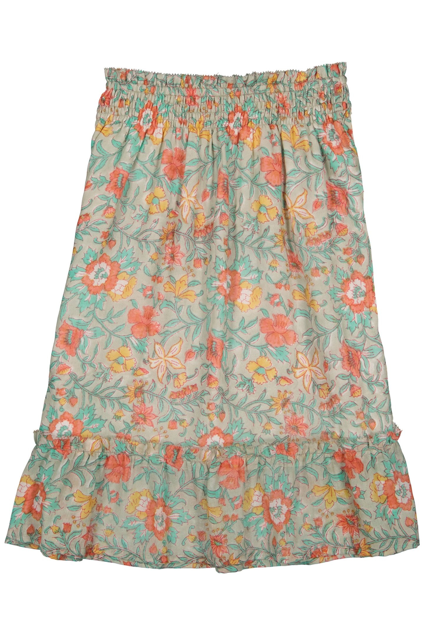 SKIRT ANNETA WATER FLOWERS 2