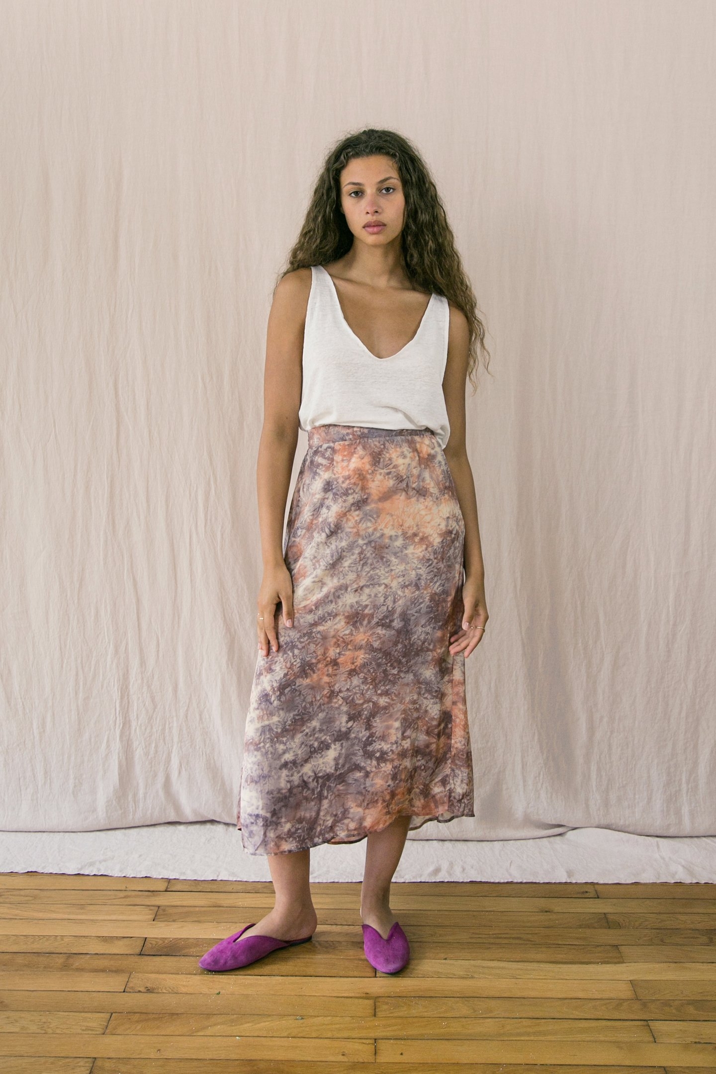 SKIRT ISABELLA FIG TIE & DYE 1