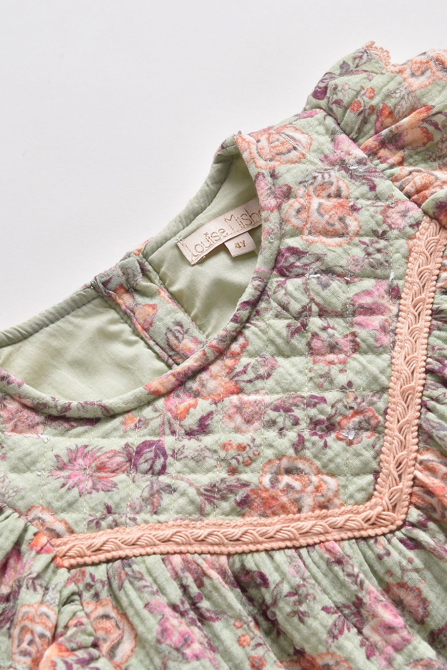 DRESS LARA KHAKI TROPICAL LOON 4