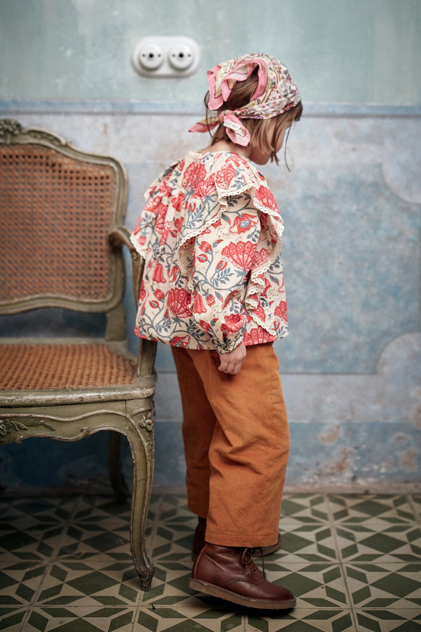 BLOUSE CELIA CREAM ENDLESSFLOWERS 4