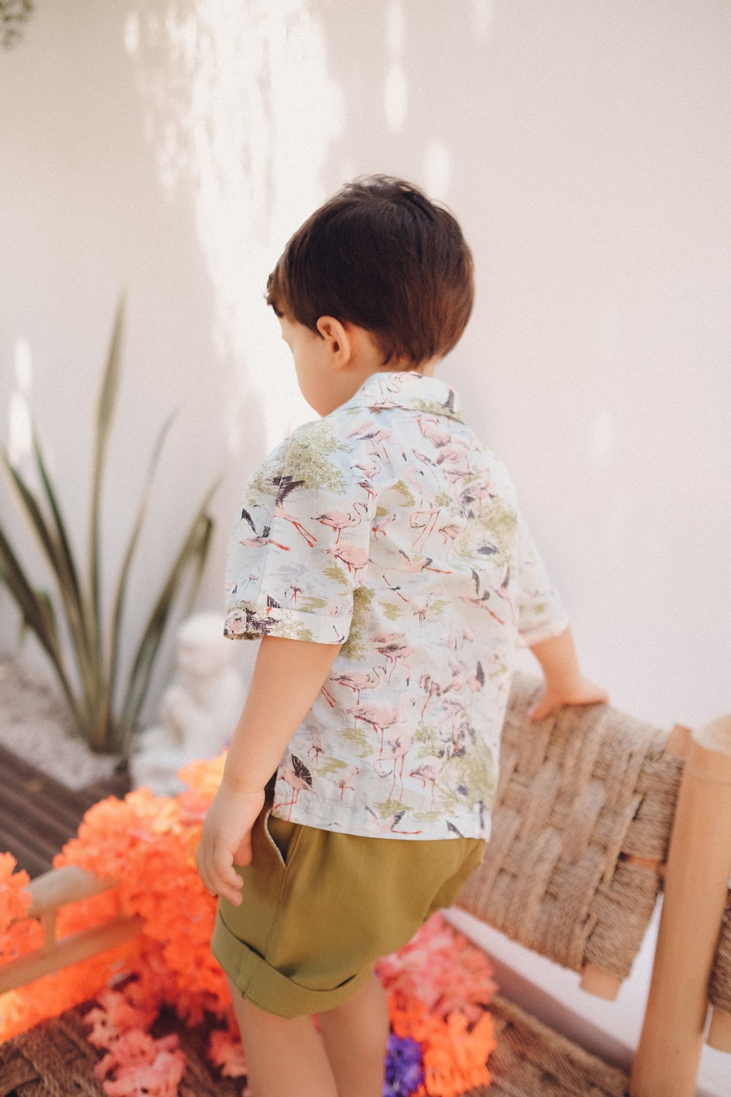 SHIRT ALOV ACQUA DARJ FLAMINGO 2