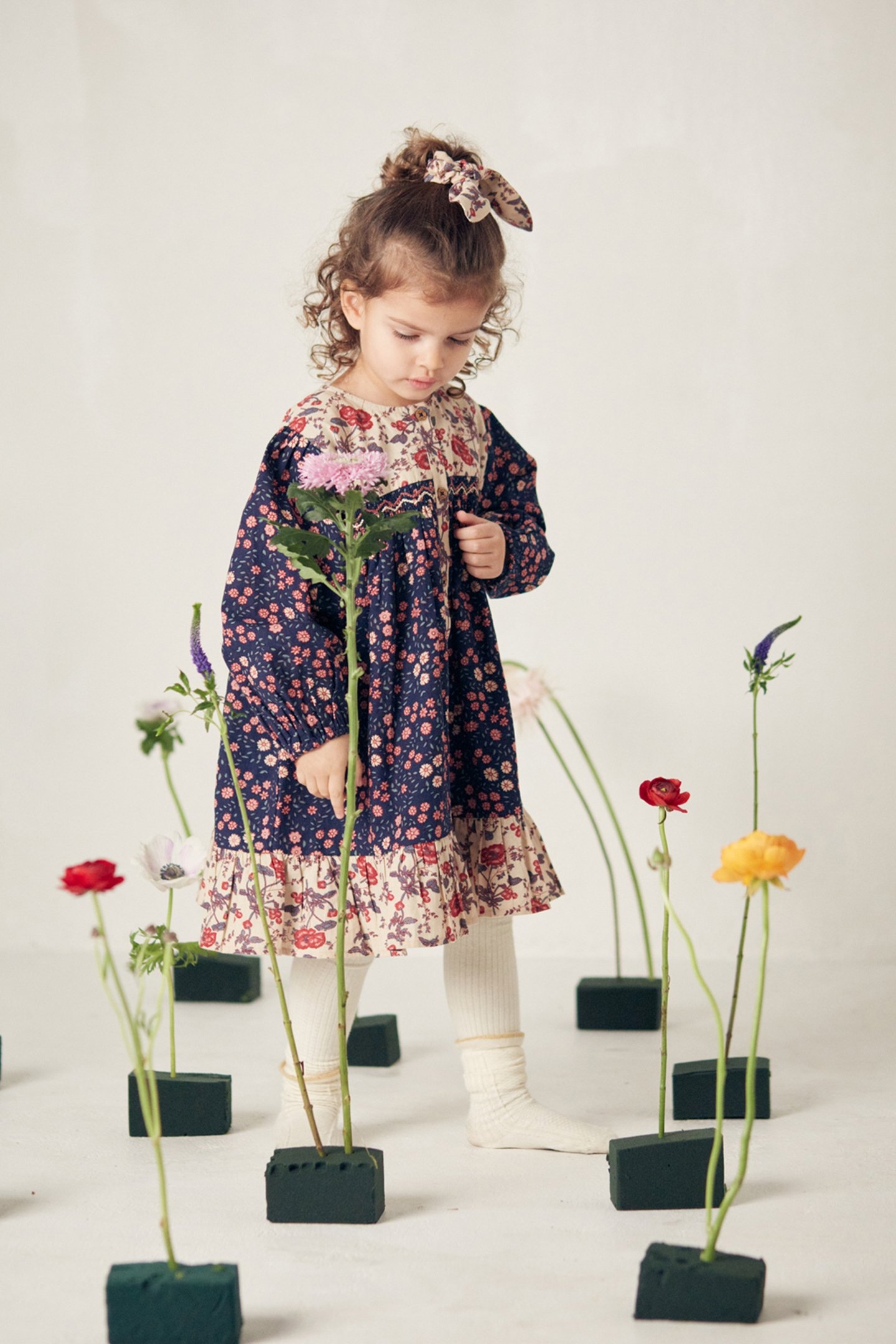 DRESS MASSILIA MIDSTARGAR-CREAM POP 4