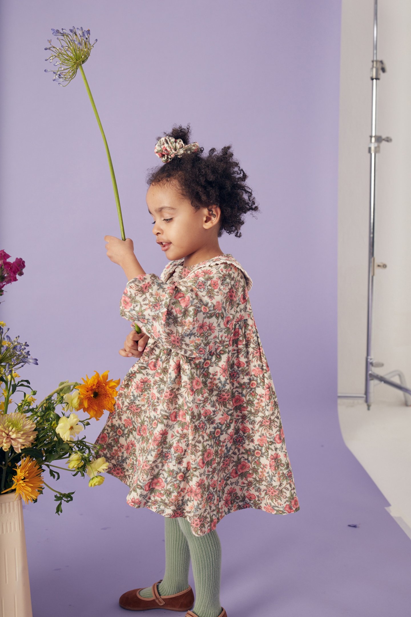 DRESS MARLOTTA IVORY ENCH FIELDS 4