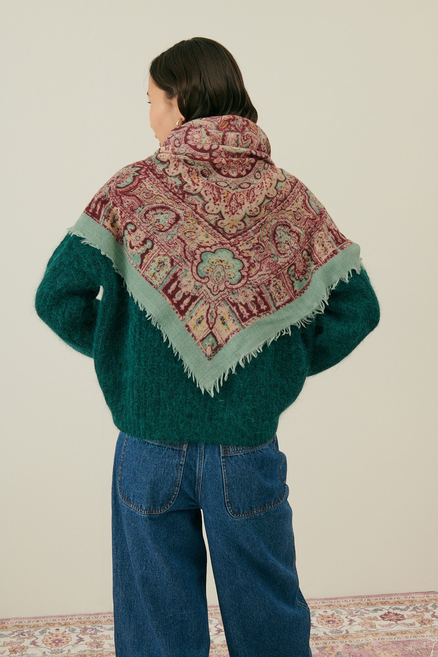 WOVEN SCARF MEKNESS MULTICO BOTEH 2