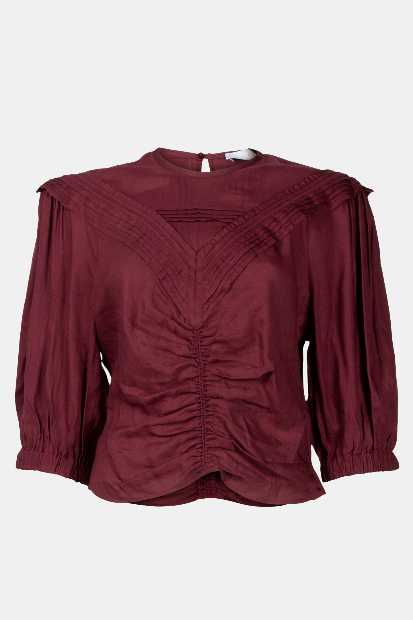 GUNGA TOP BURGUNDY 3