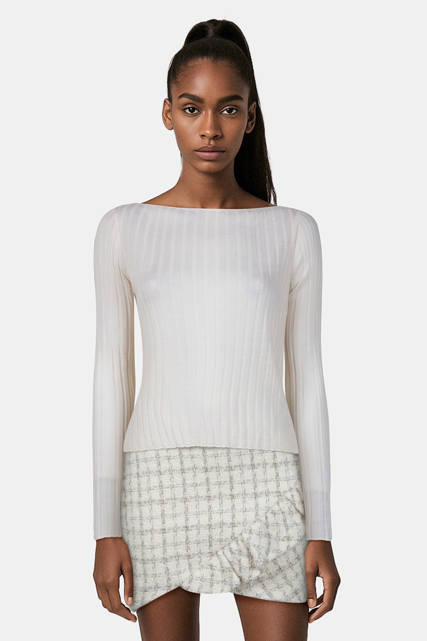 LEOTIE PULLOVER ECRU 1