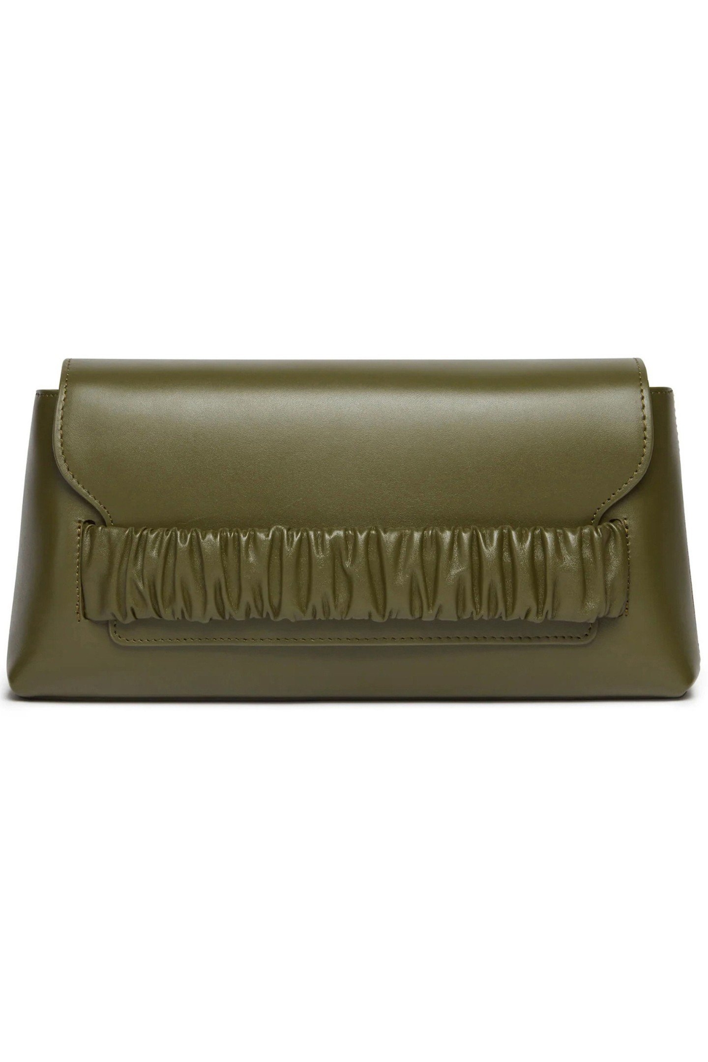 CHOUCHOU SHOULDER BAG LEATHER KHAKI 2