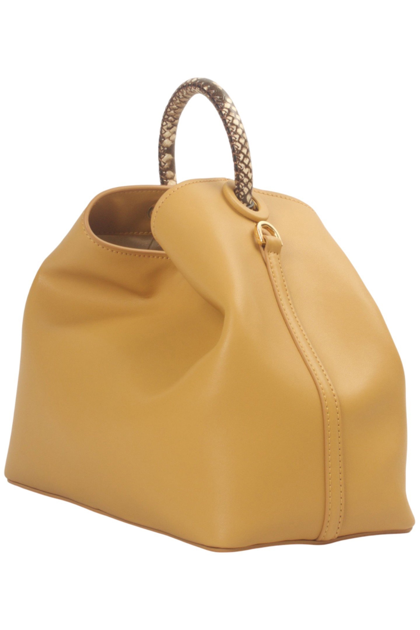 RAISIN MUSTARD/PYTHON PRINT SAND 3