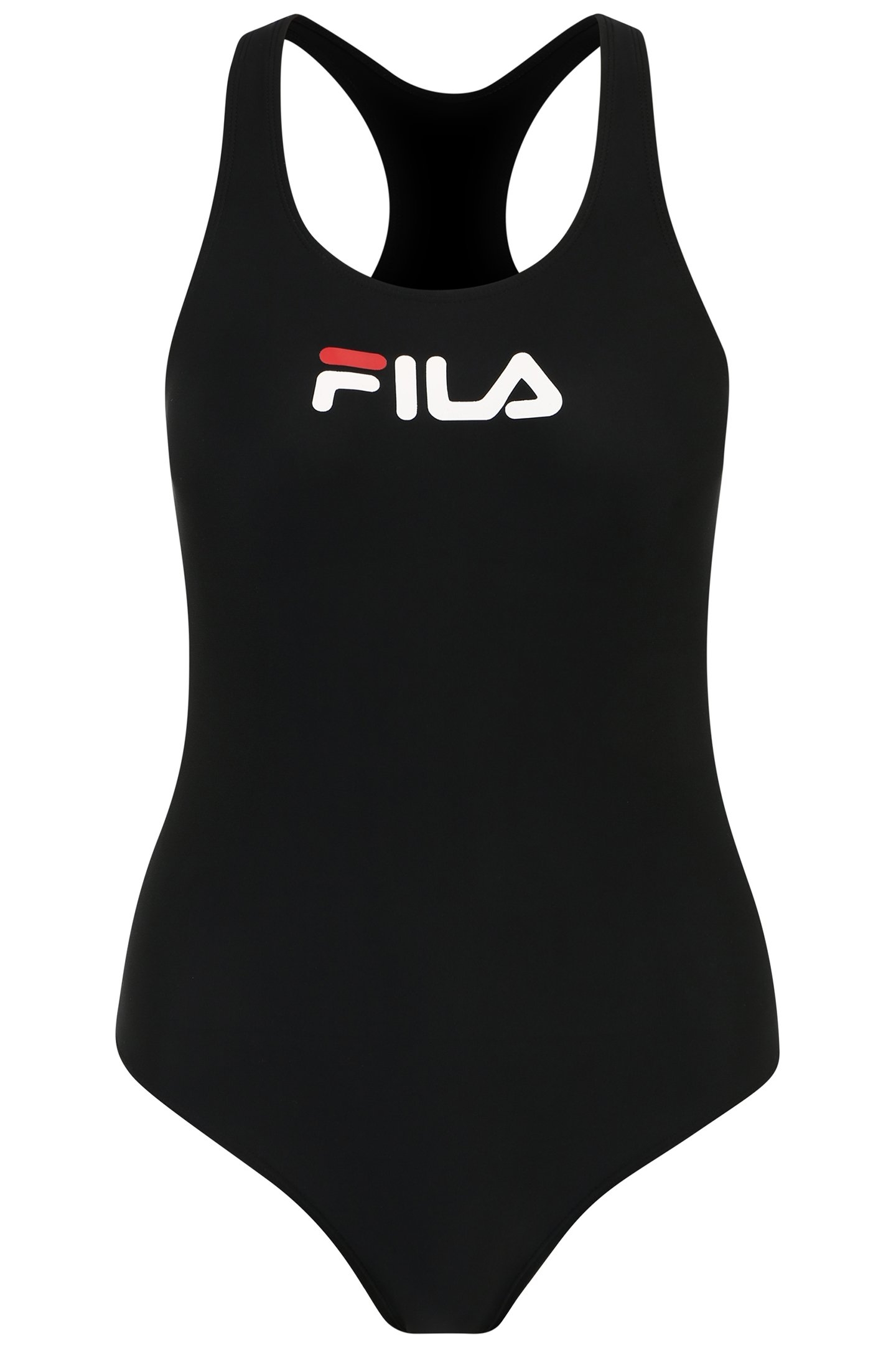 GIRLS SIBARI RACER BACK SWIMSUIT BLACK 1