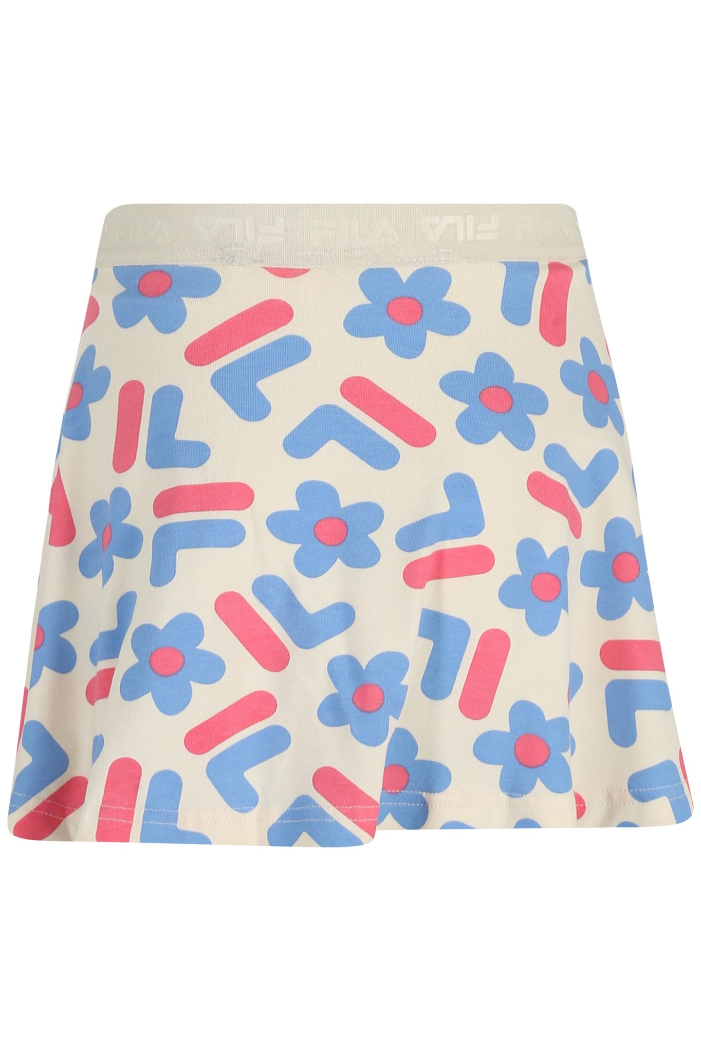 GIRLS LANDENSBERG AOP SKIRT INCL. SHORTS ANTIQUE WHITE F FLO 2