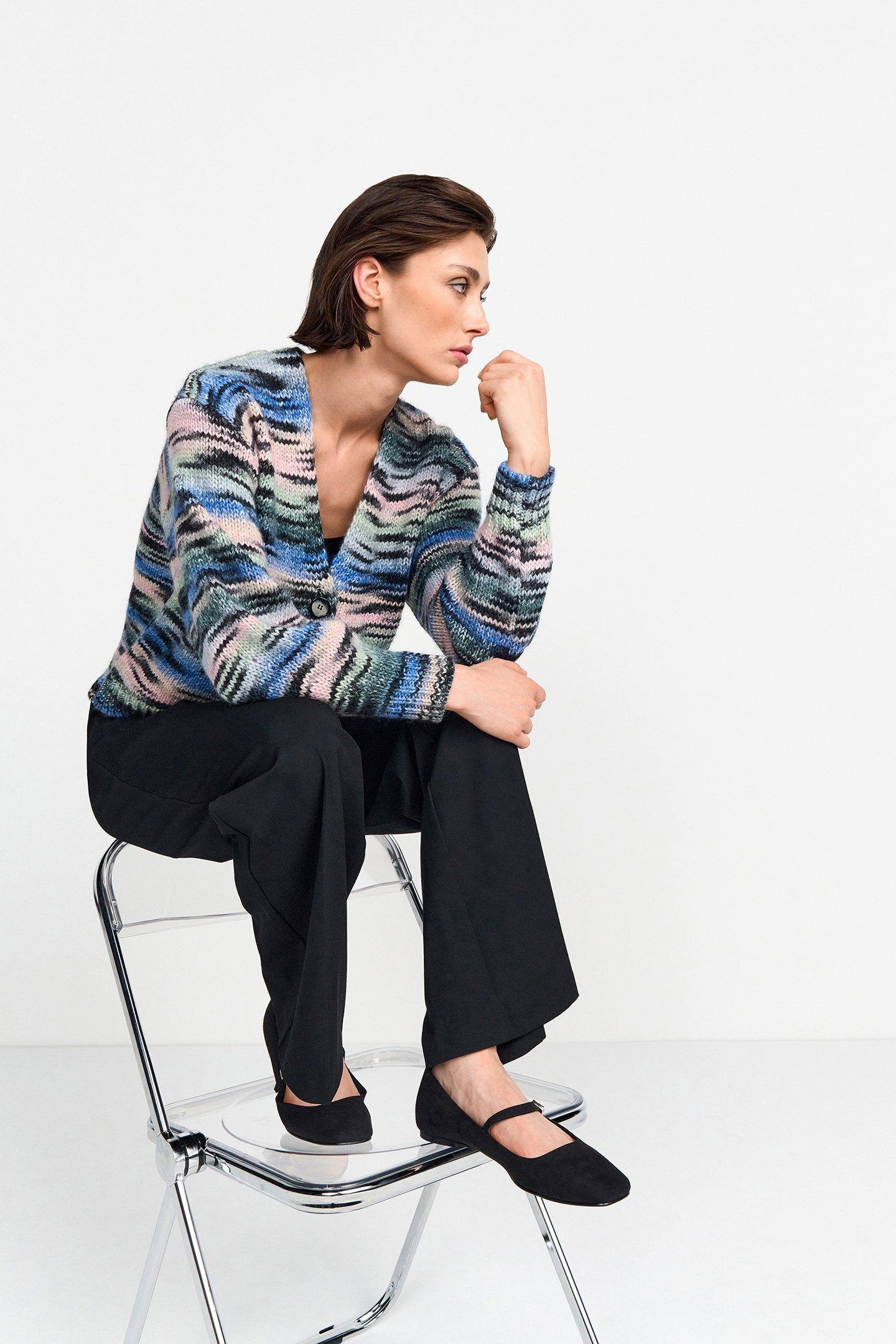 SPACE DYE CARDIGAN ORIGINAL 4