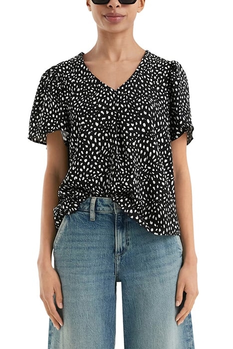 S.OLIVER-QS BLOUSE BLACK 1