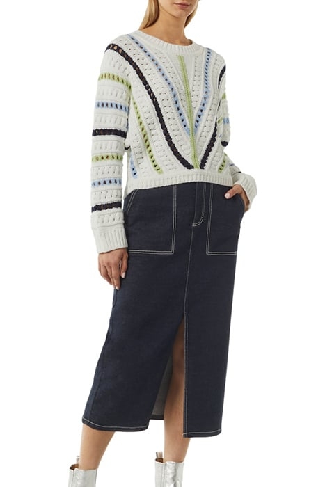 COMMA PULLOVERS WHITE 1