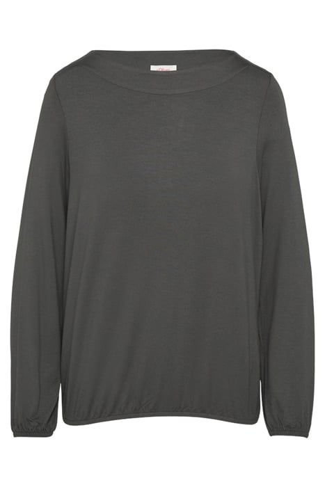 S.OLIVER T-SHIRTS GREY/BLACK 3