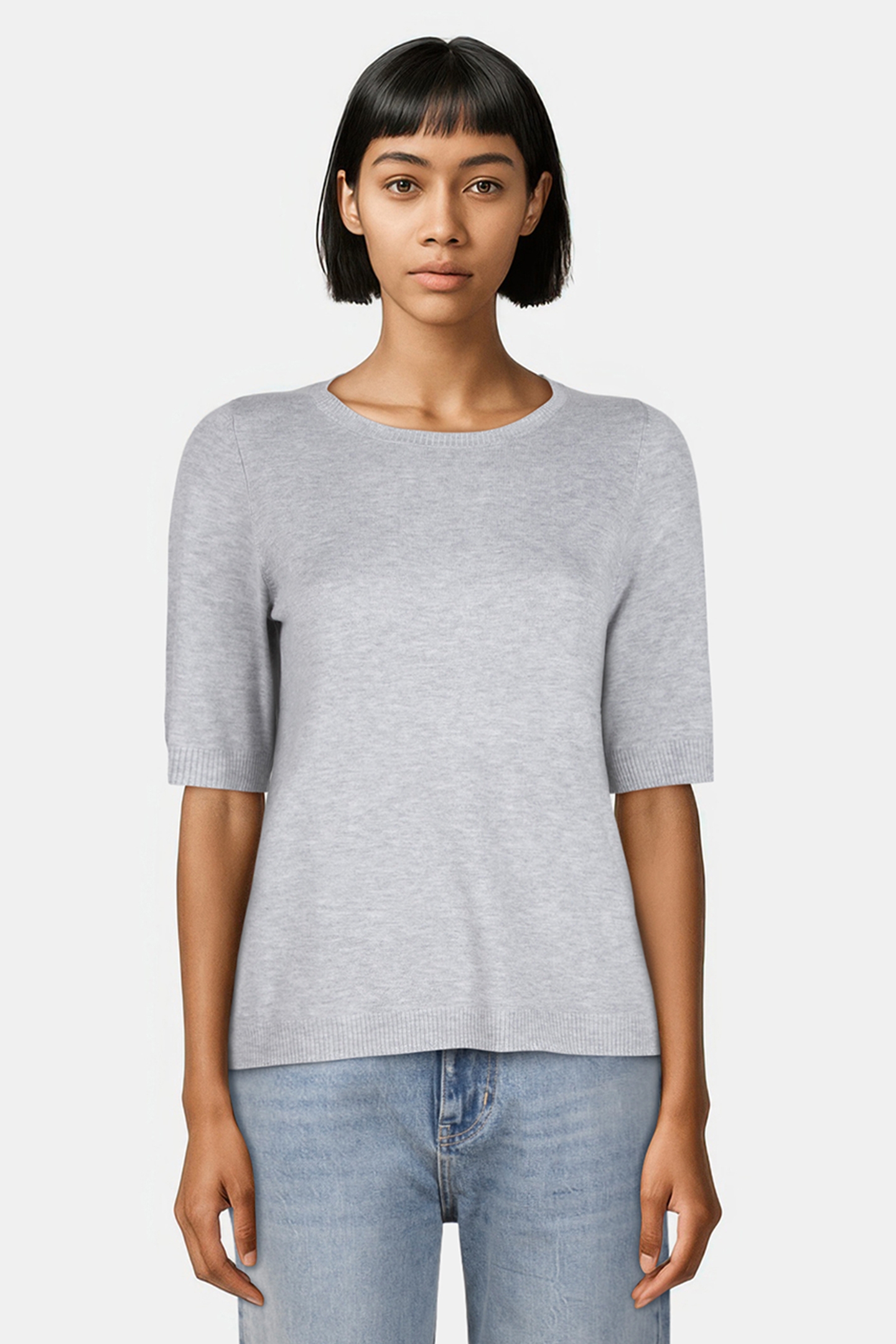 S.OLIVER PULLOVER LIGHT GREY 1