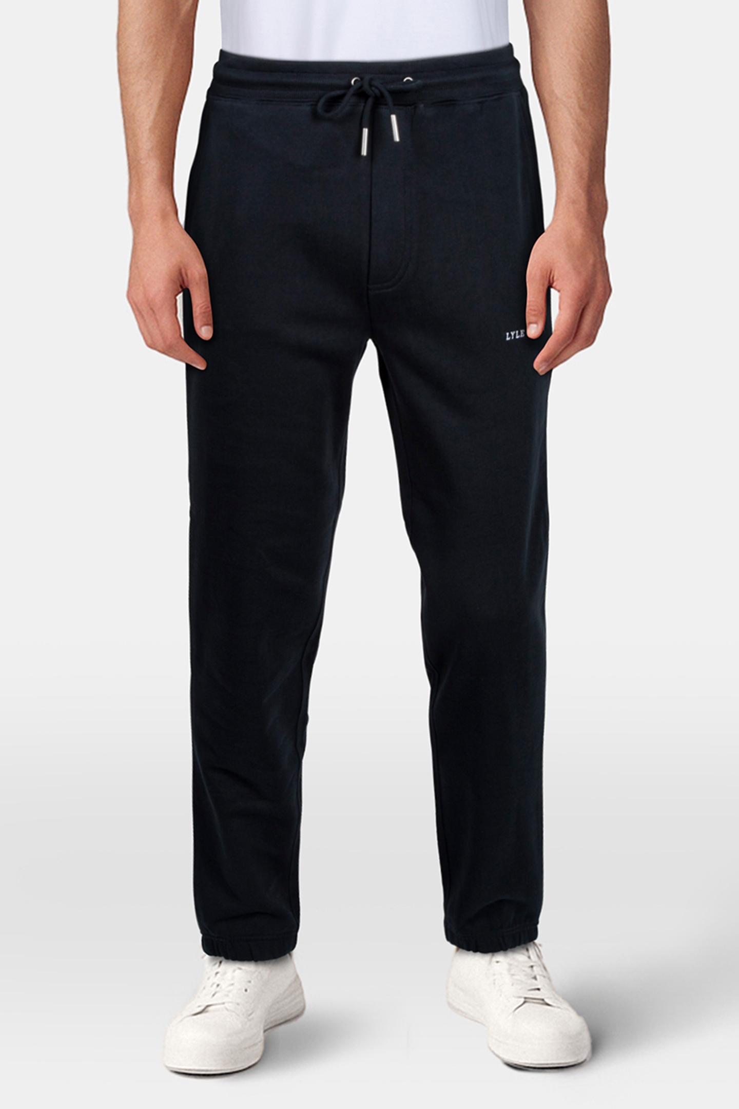 BRUSHBACK SCRIPT SWEATPANT DARK NAVY 2