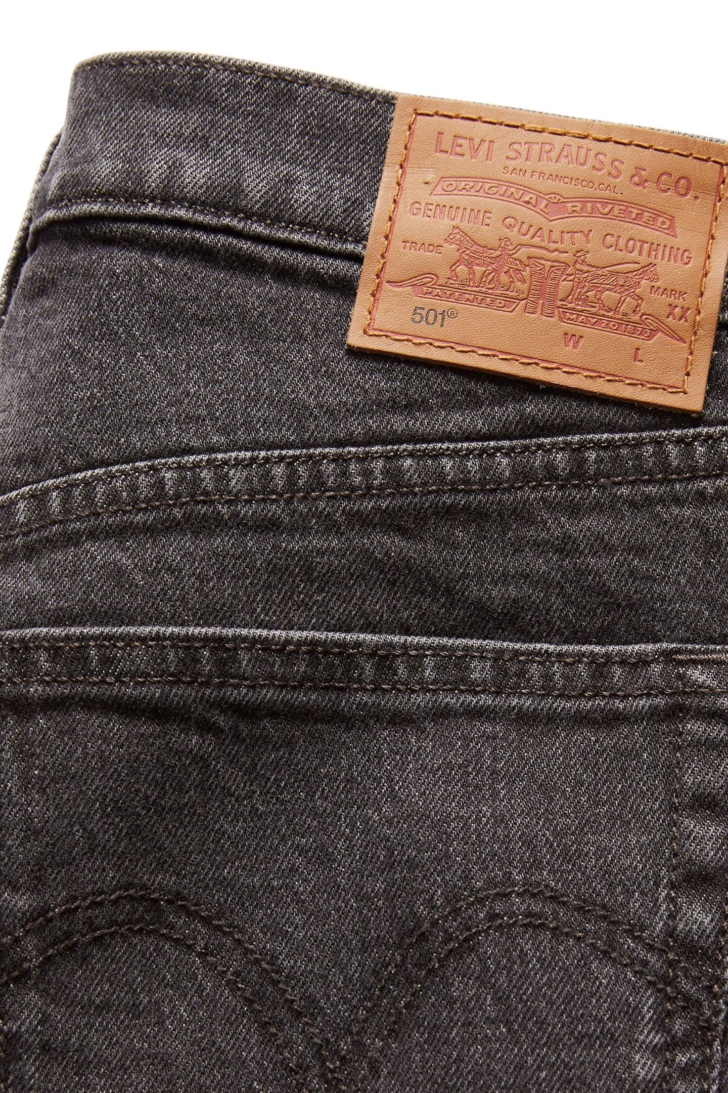 501® CROP JEANS BLACK 7