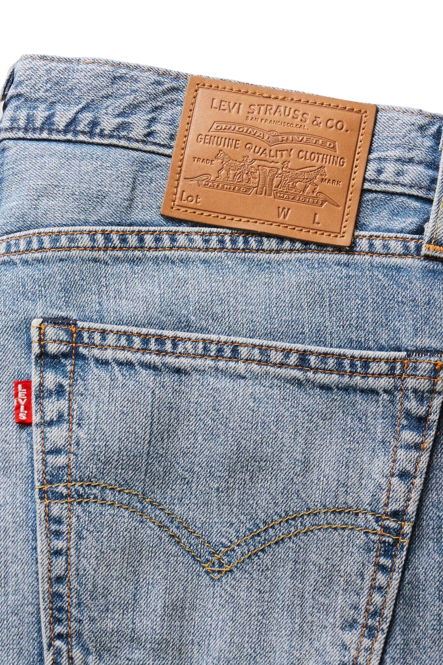 555™ RELAXED STRAIGHT LIGHTWEIGHT JEANS LIGHT INDIGO 7