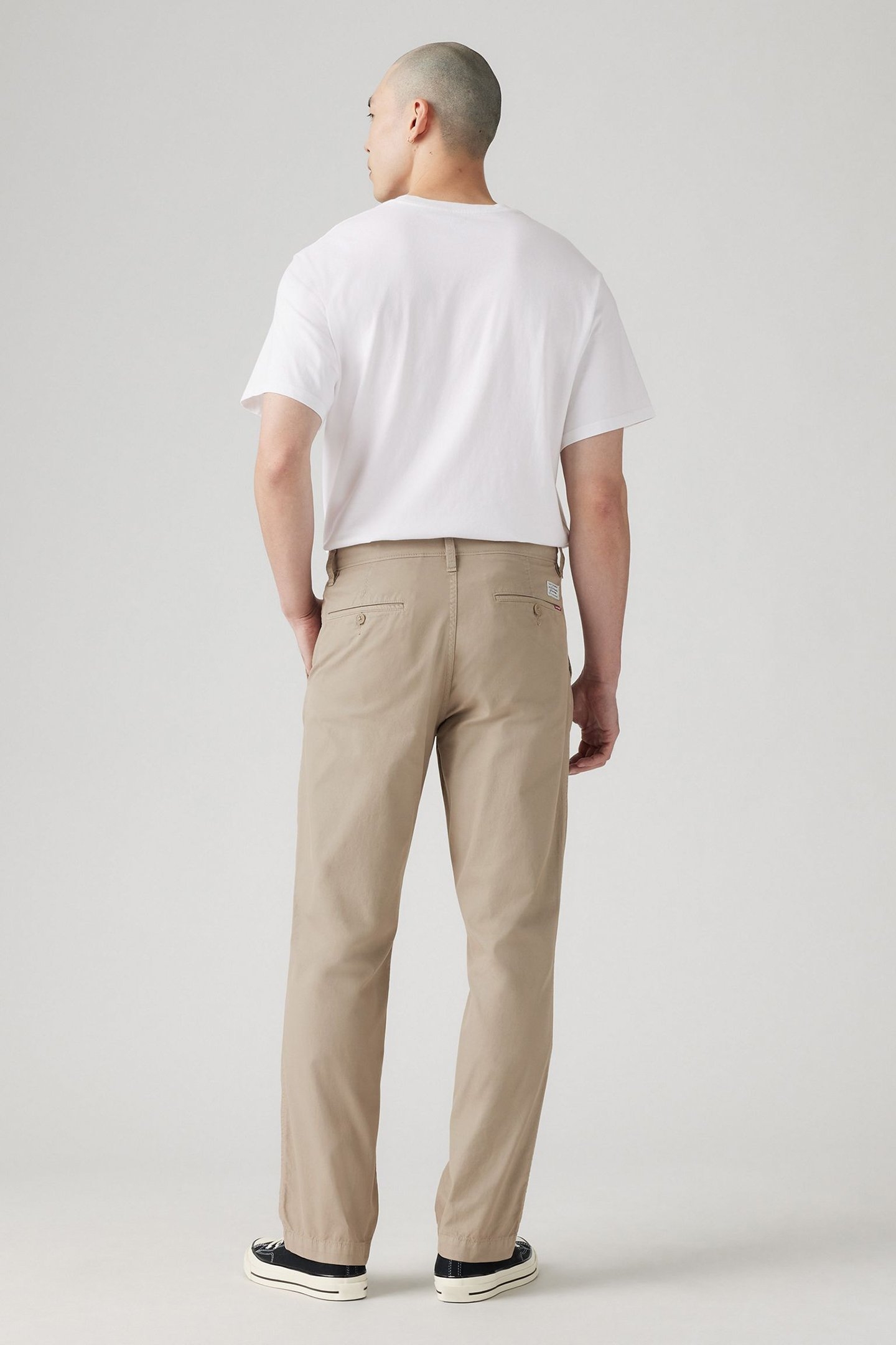 CHINO AUTHENTIC RELAXED TROUSERS NEUTRAL 3