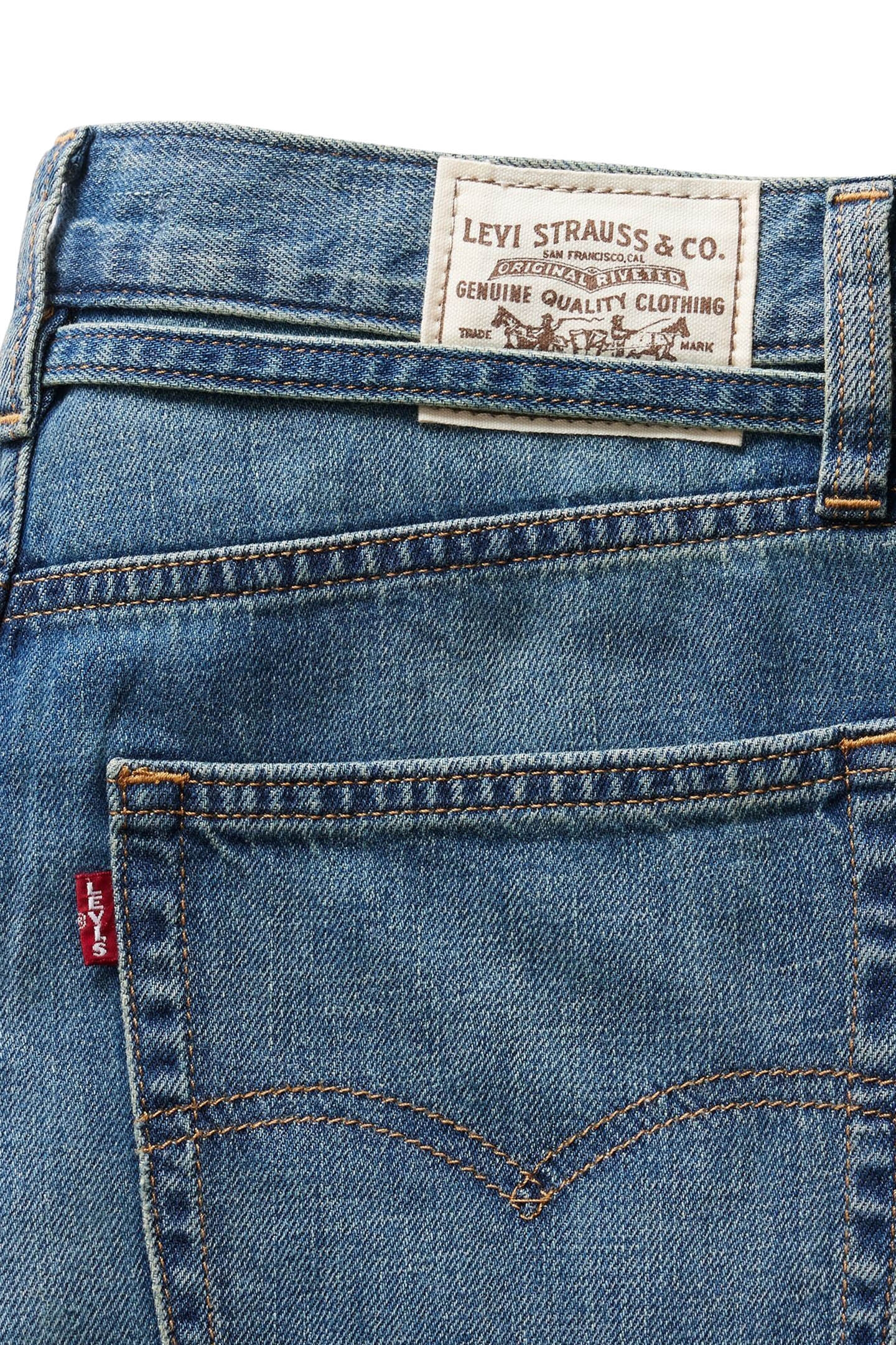 XL STRAIGHT JEANS MED INDIGO 7