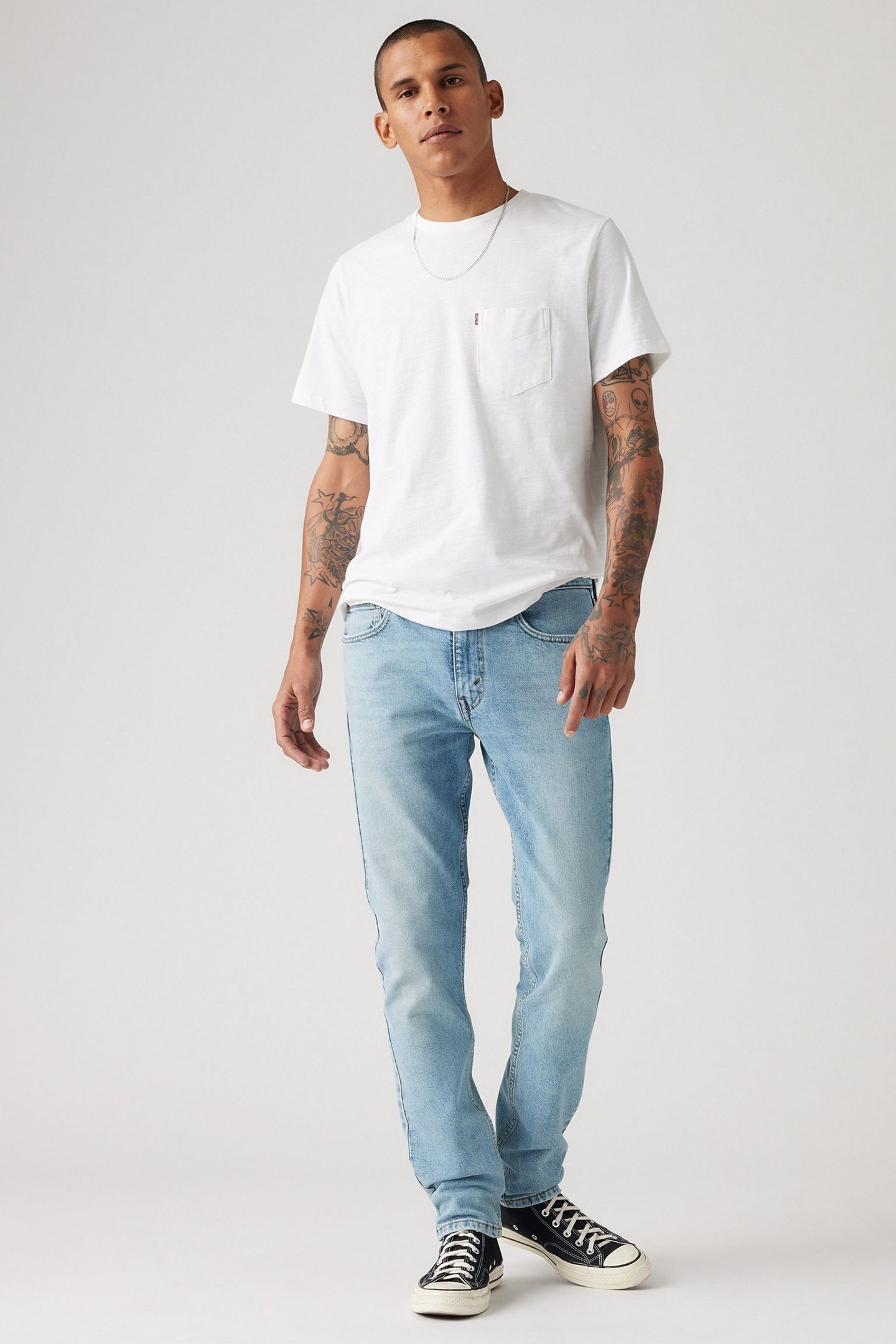 512® SLIM TAPER JEANS LIGHT INDIGO 6