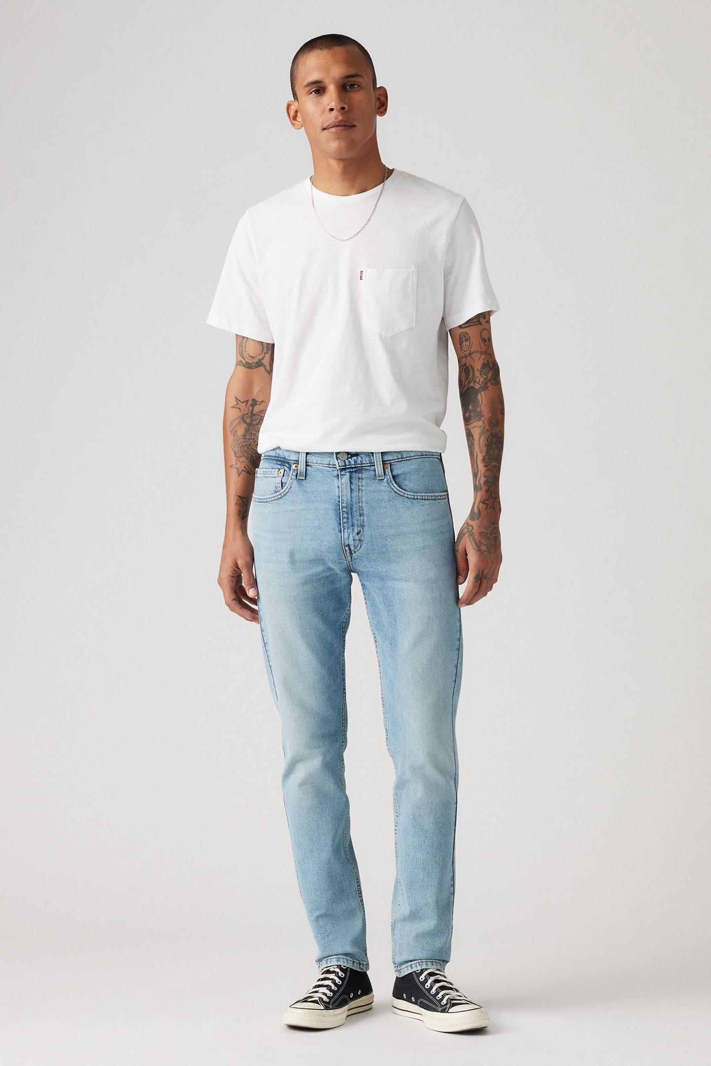 512® SLIM TAPER JEANS LIGHT INDIGO 2