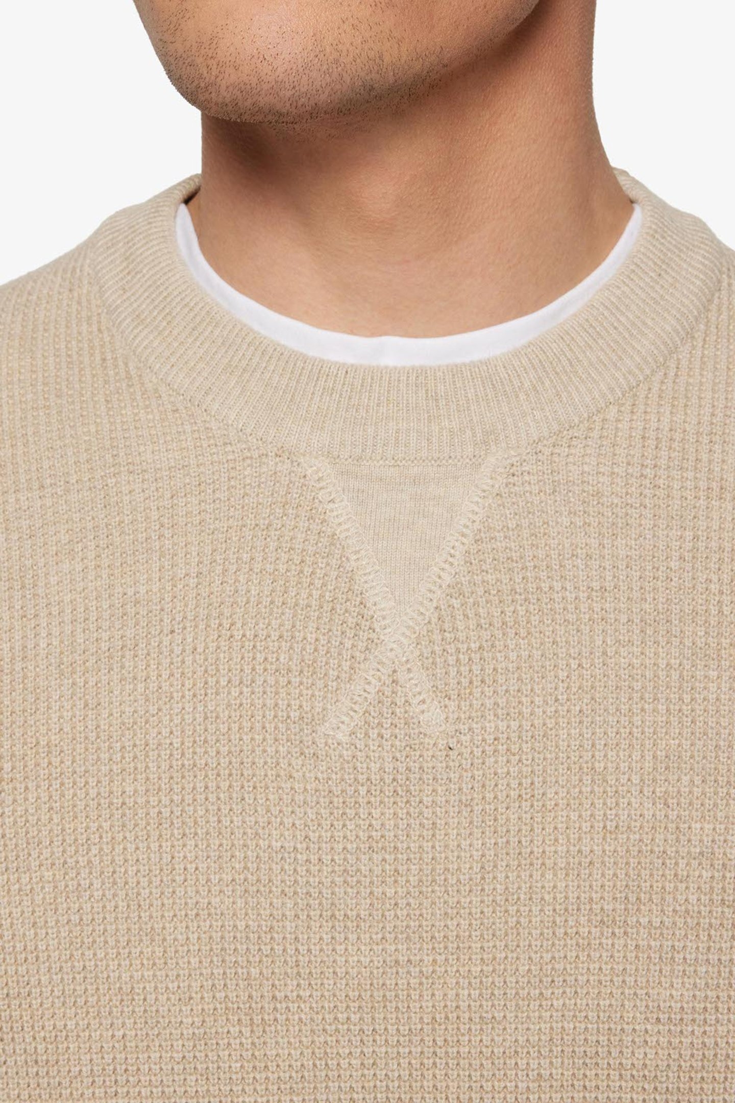 ANDYSI STRUCTURE + KNIT PURE CASHMERE MEL 6