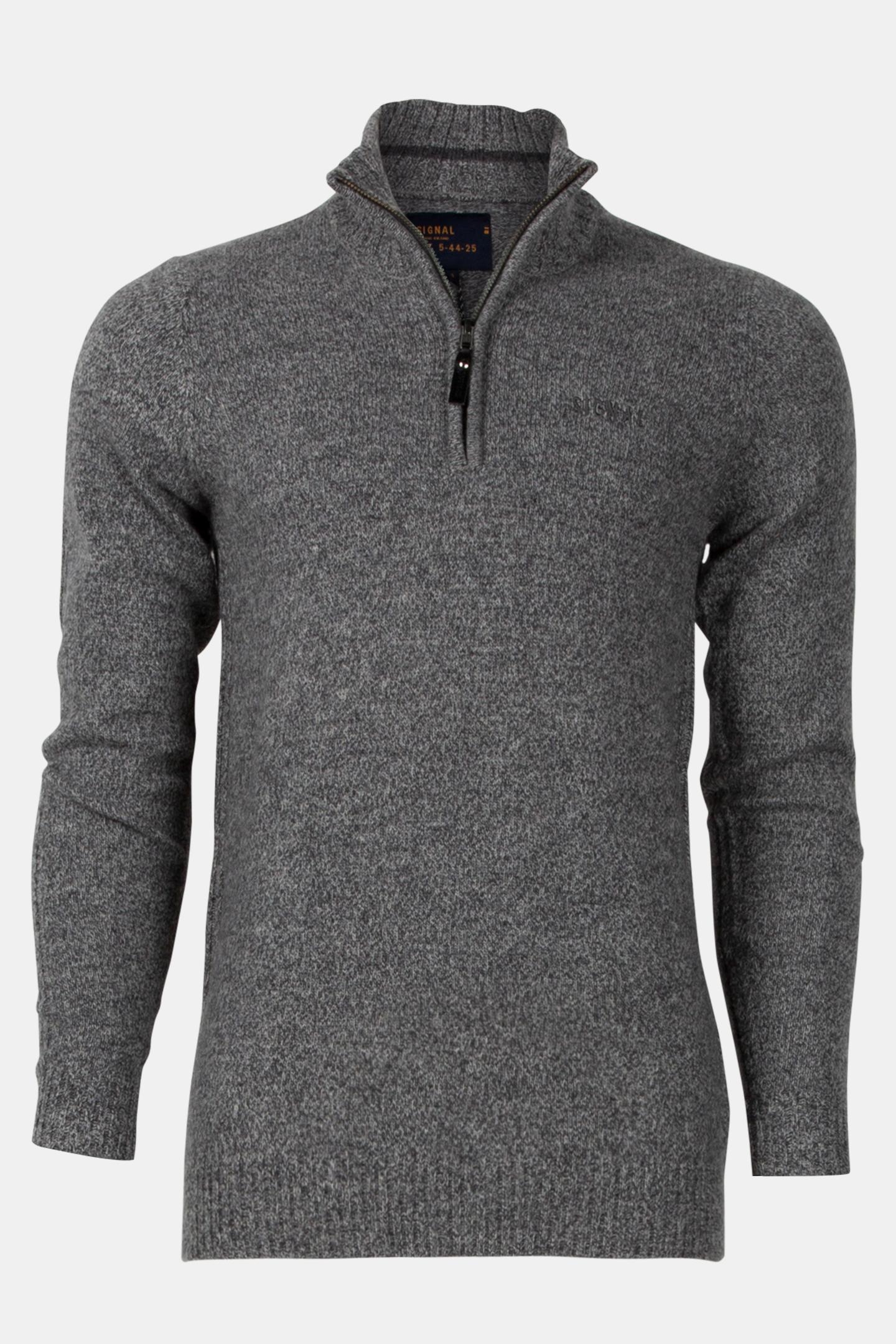 LOUSI KM F24 KNIT GREY MELANGE 3