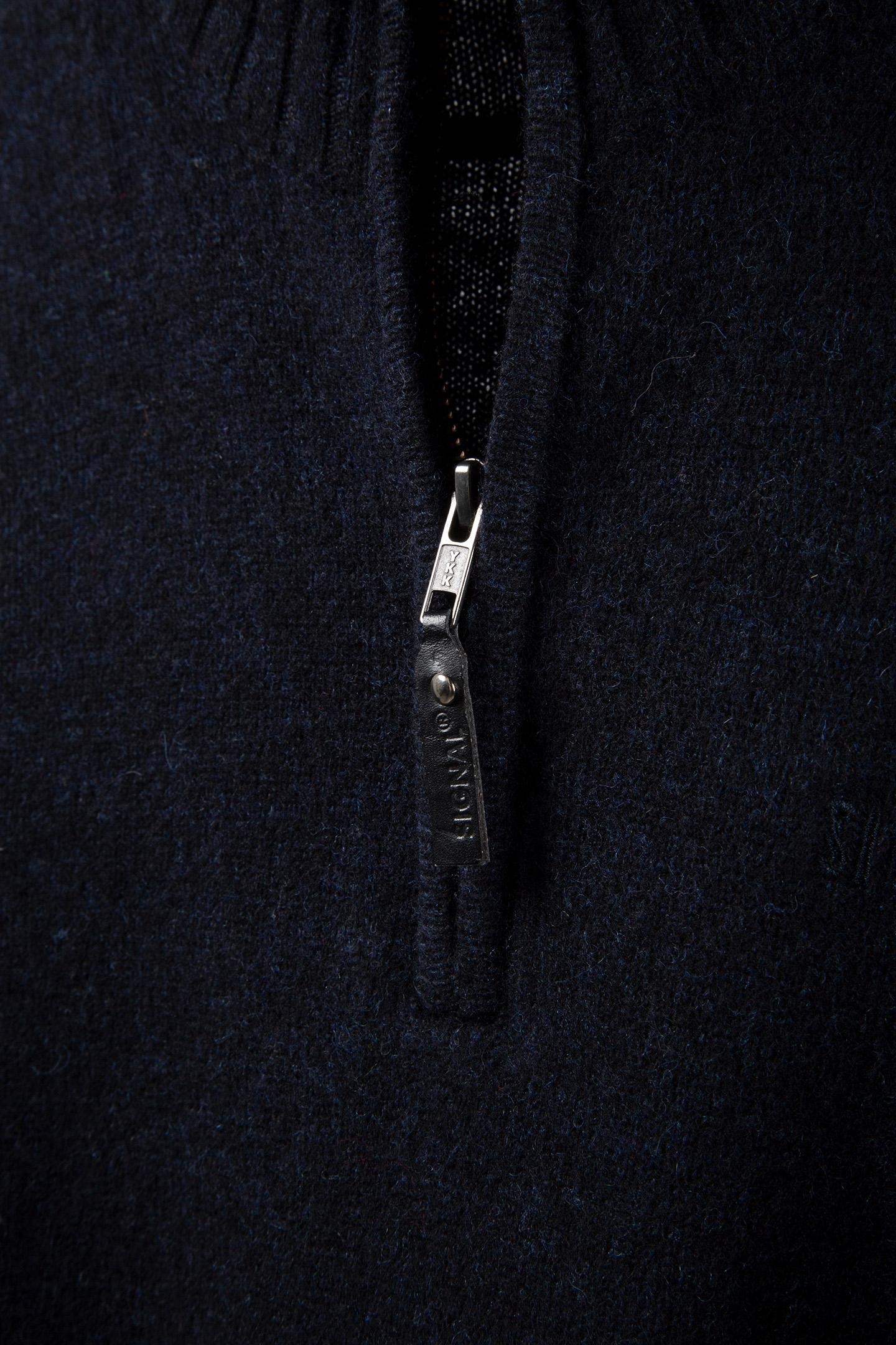 LOUSI KM F24 KNIT DUKE BLUE MELANGE 5