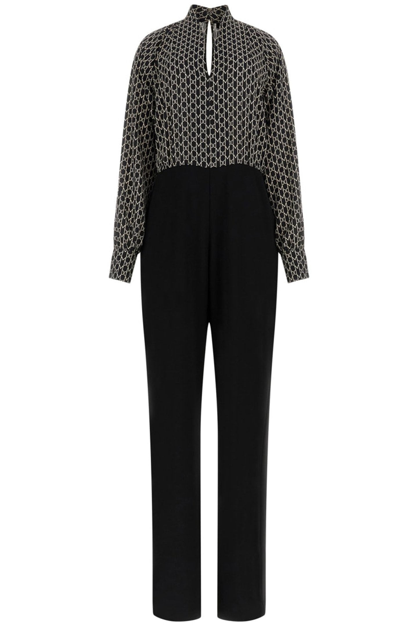 EDITH MIX FABRIC JUM NEW MONOGRAM BLACK B 1
