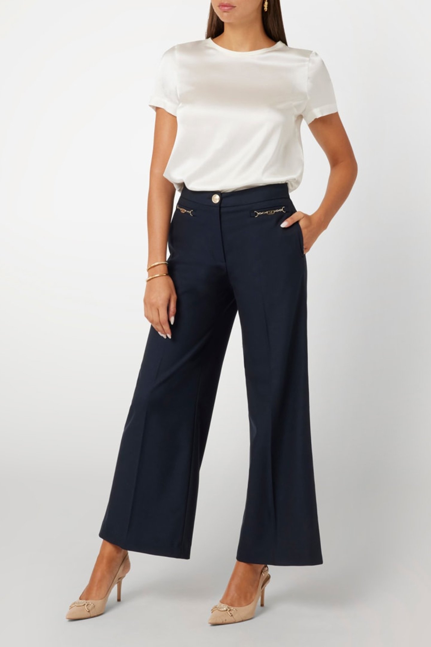 MAGDA STRAIGHT PANT SMART BLUE MULTI 3