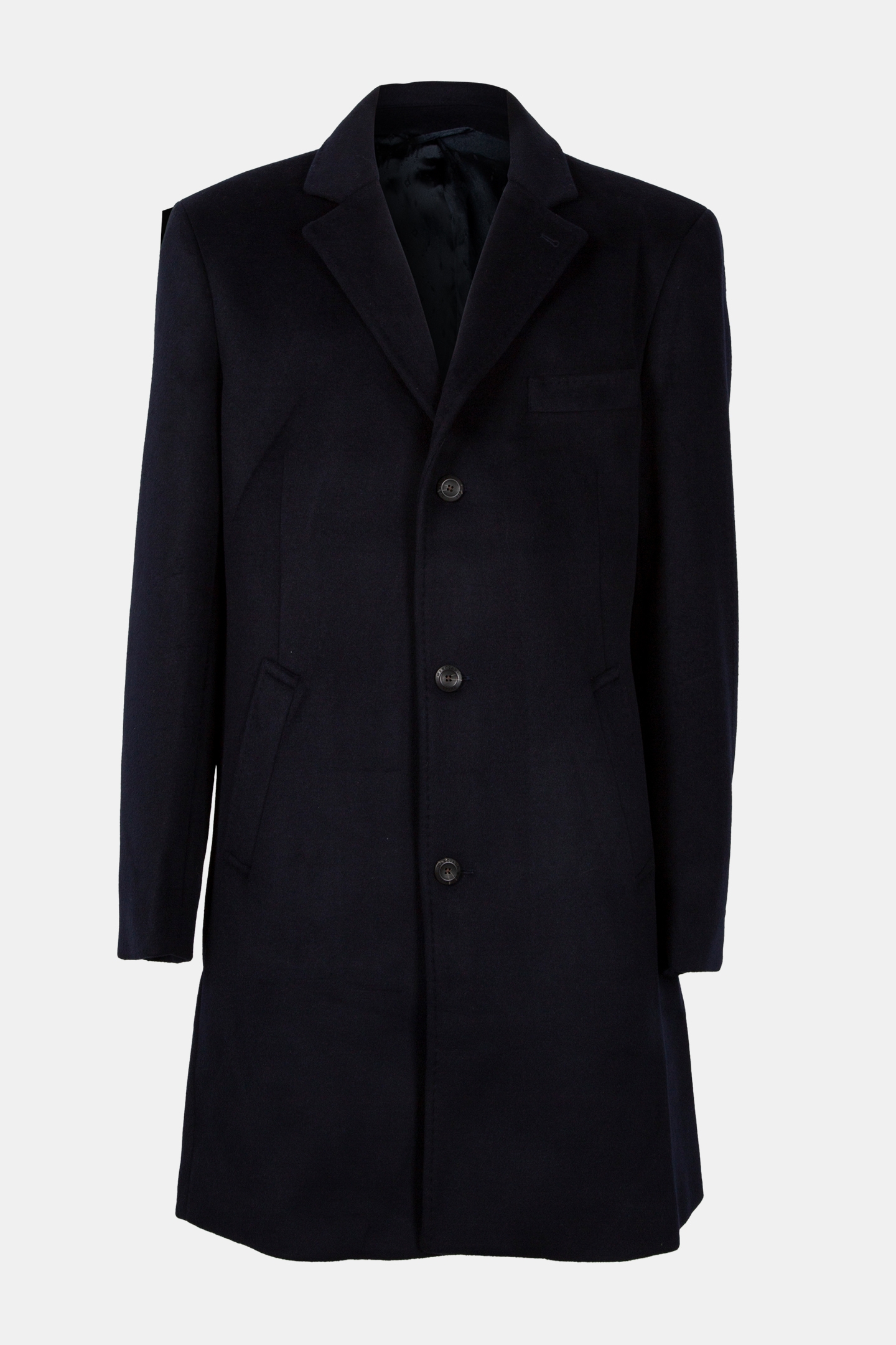 SINGLE BREASTED COAT NAVY SEA 3