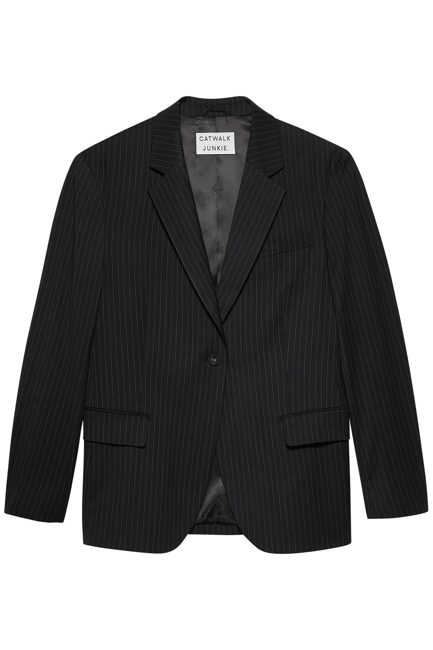 RELAXED BLAZER BLACK 4