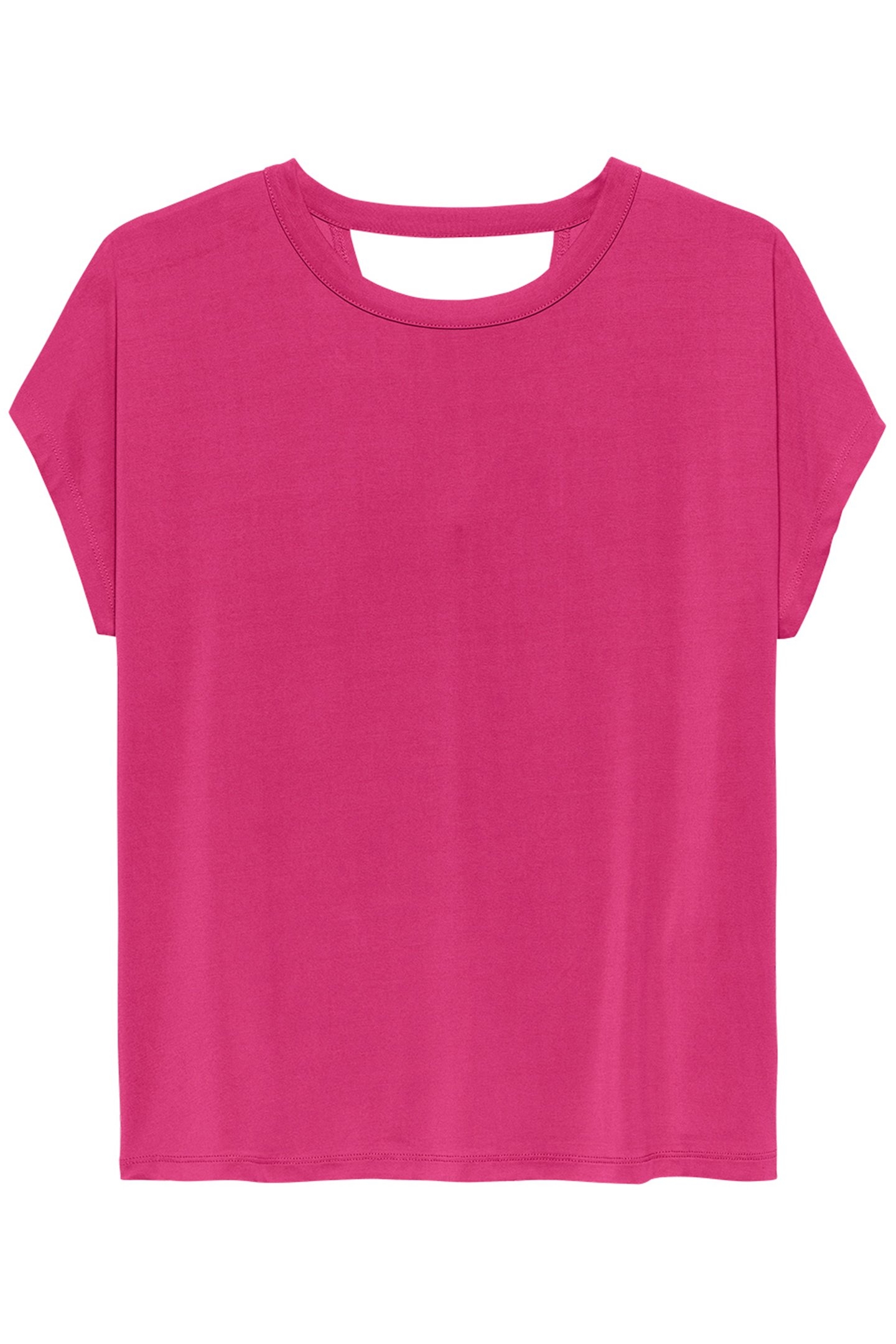 TSHIRT WITH OPEN BACK DETAIL PINK LEMONADE 1
