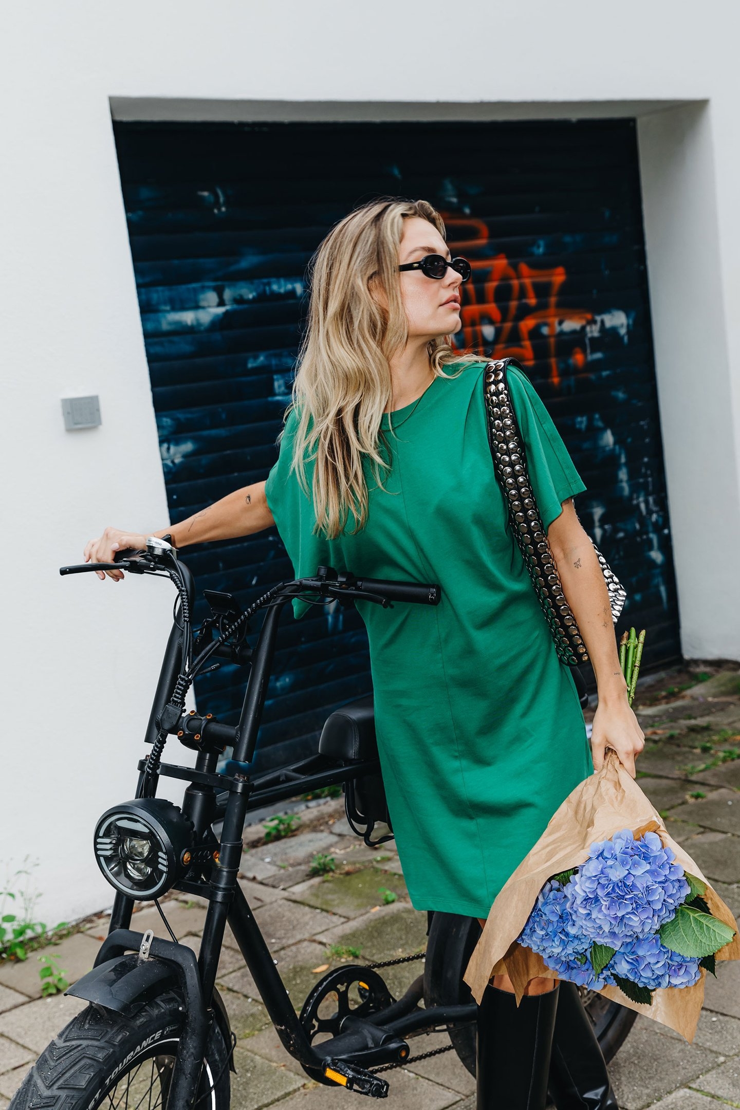 TSHIRT DRESS VERDANT GREEN 3