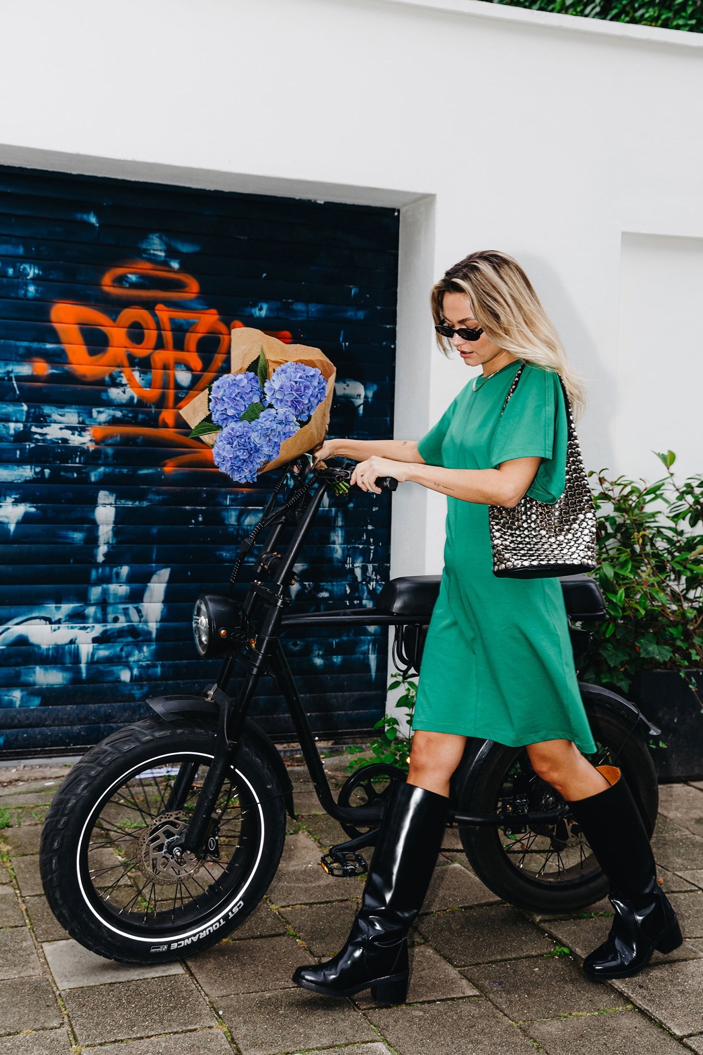 TSHIRT DRESS VERDANT GREEN 4