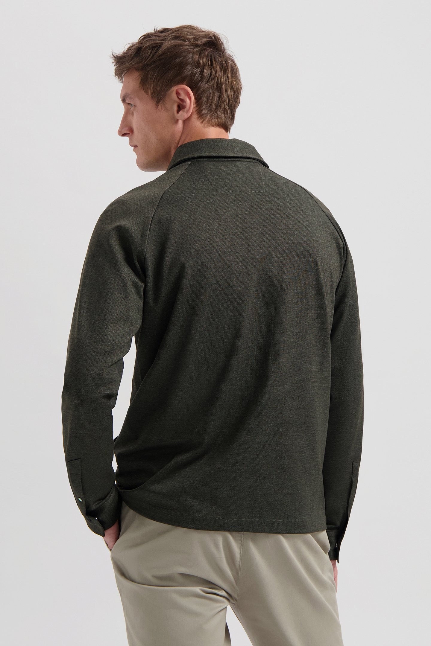 SHIRT PATTERN SWEAT DARK ARMY 2