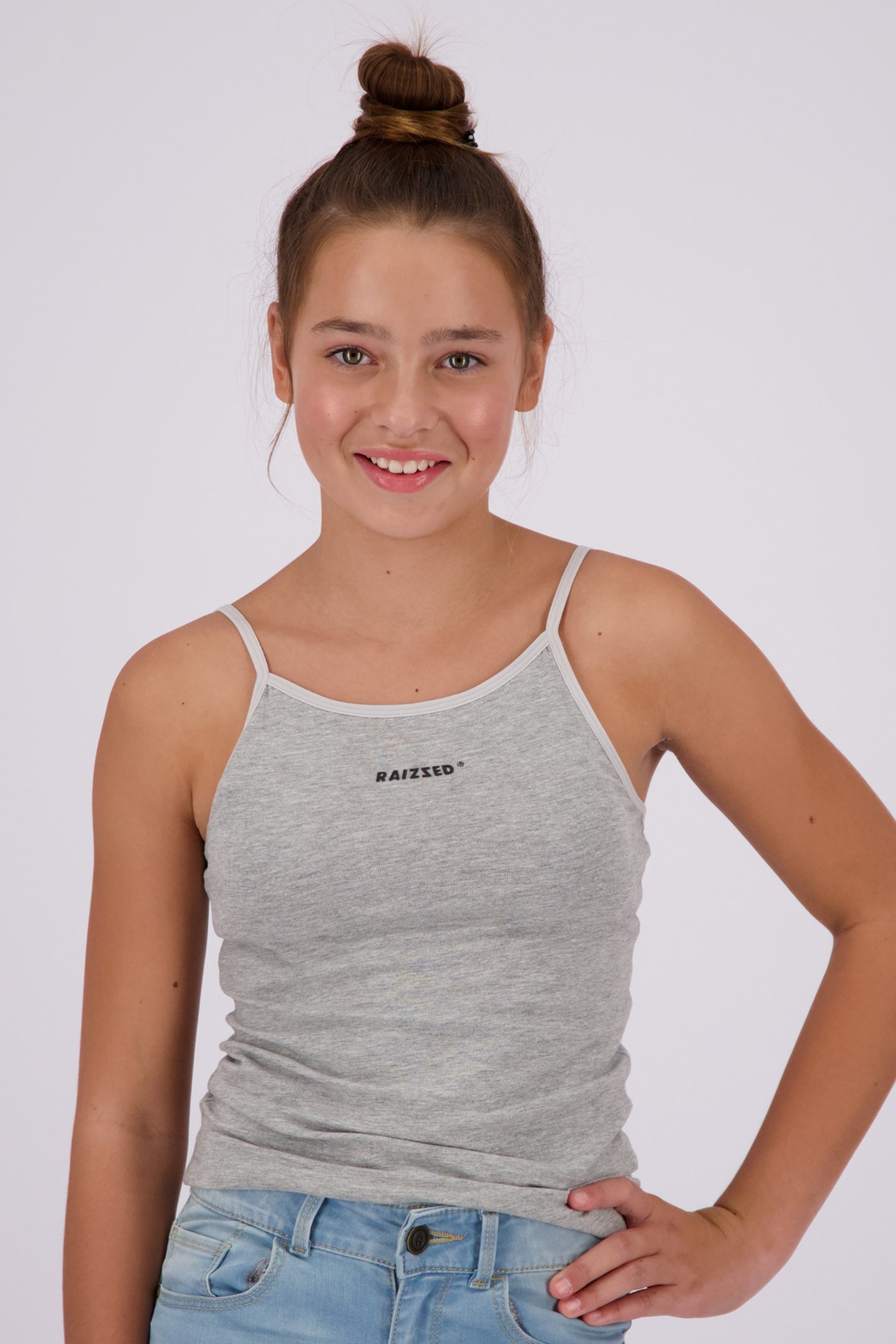 GIRLS NORA SINGLET 2 PACK SINGLET MULTICOLOUR 3