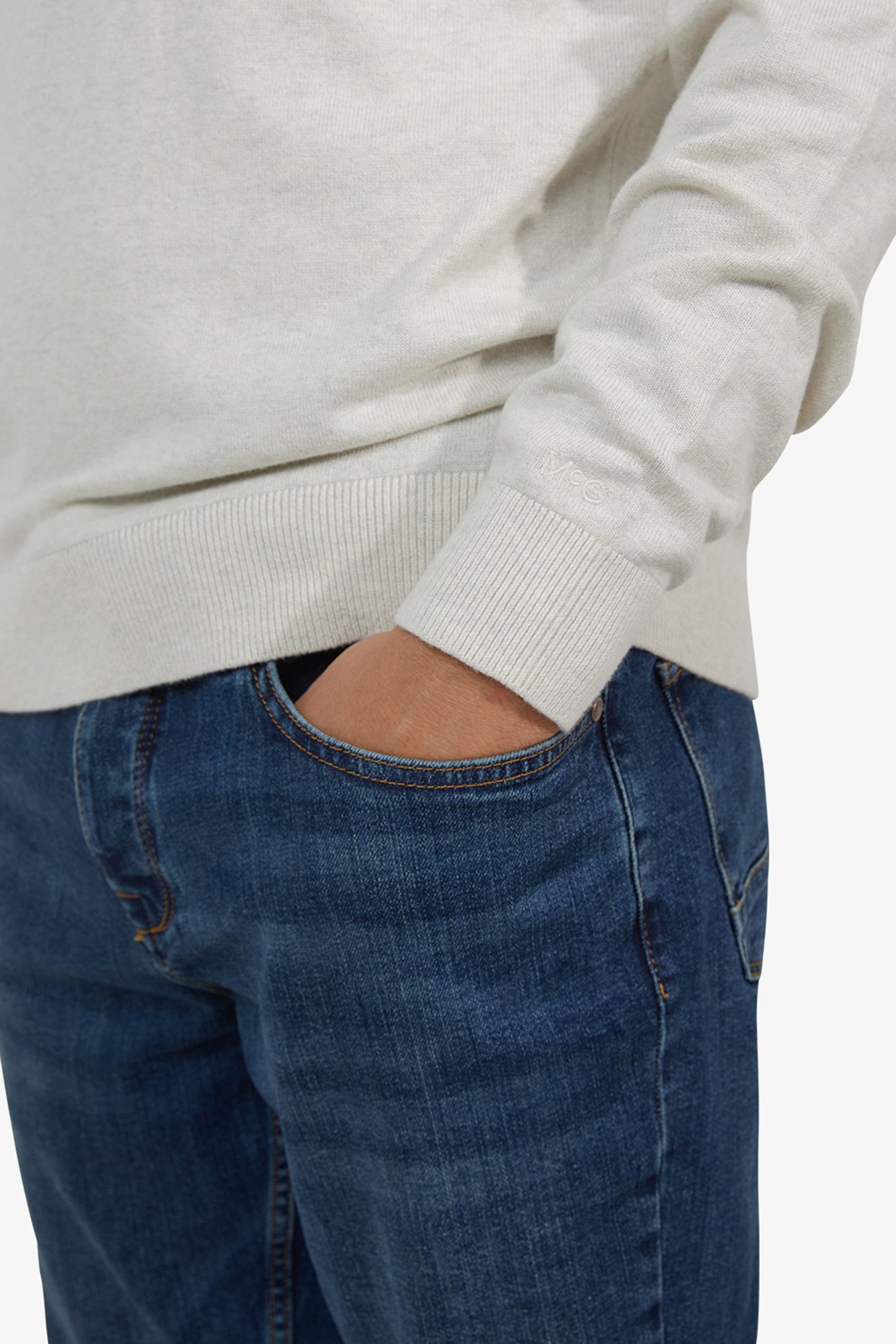 ROLL NECK SWEATER OFF WHITE 4