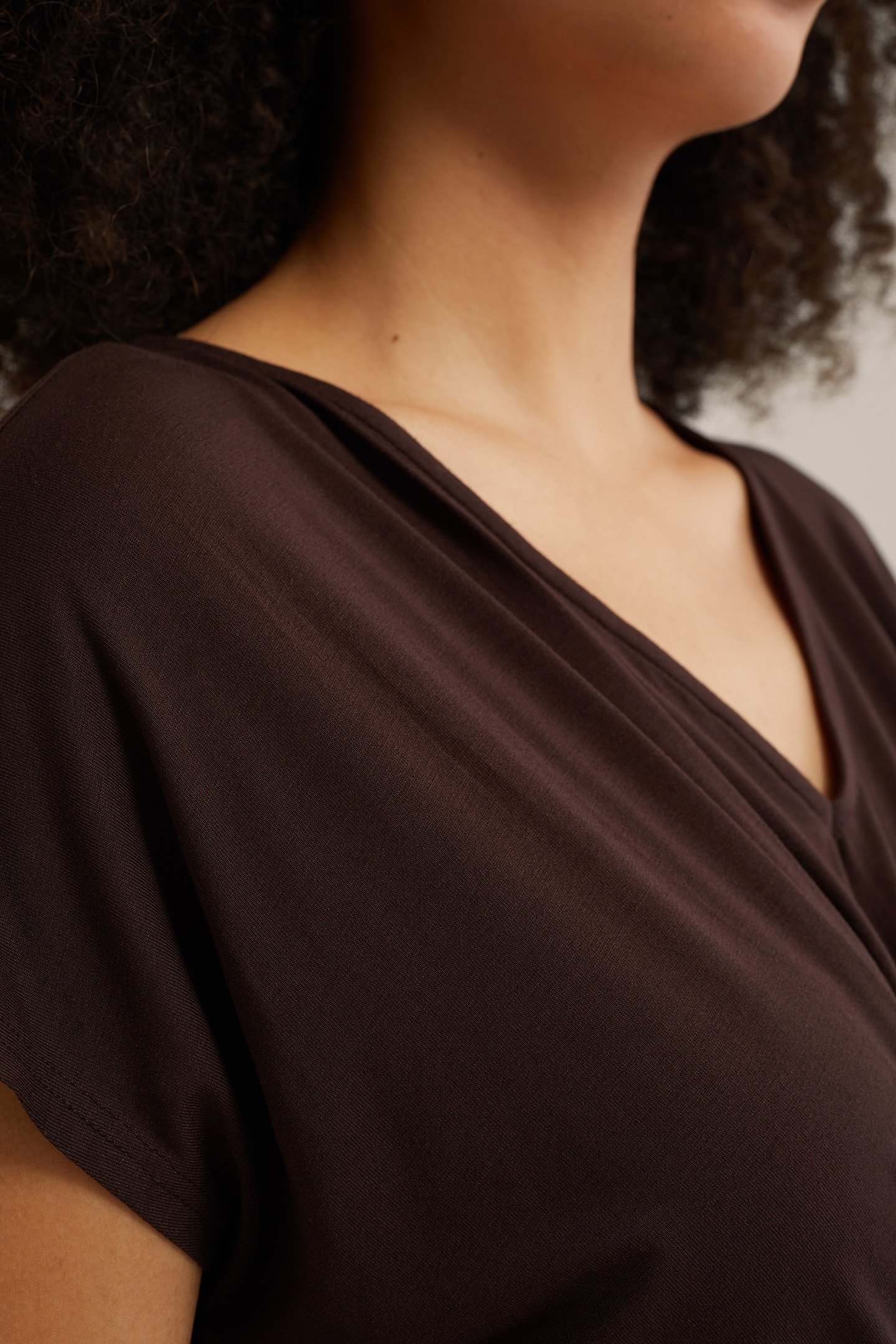 JURK MIDI DARK BROWN 5