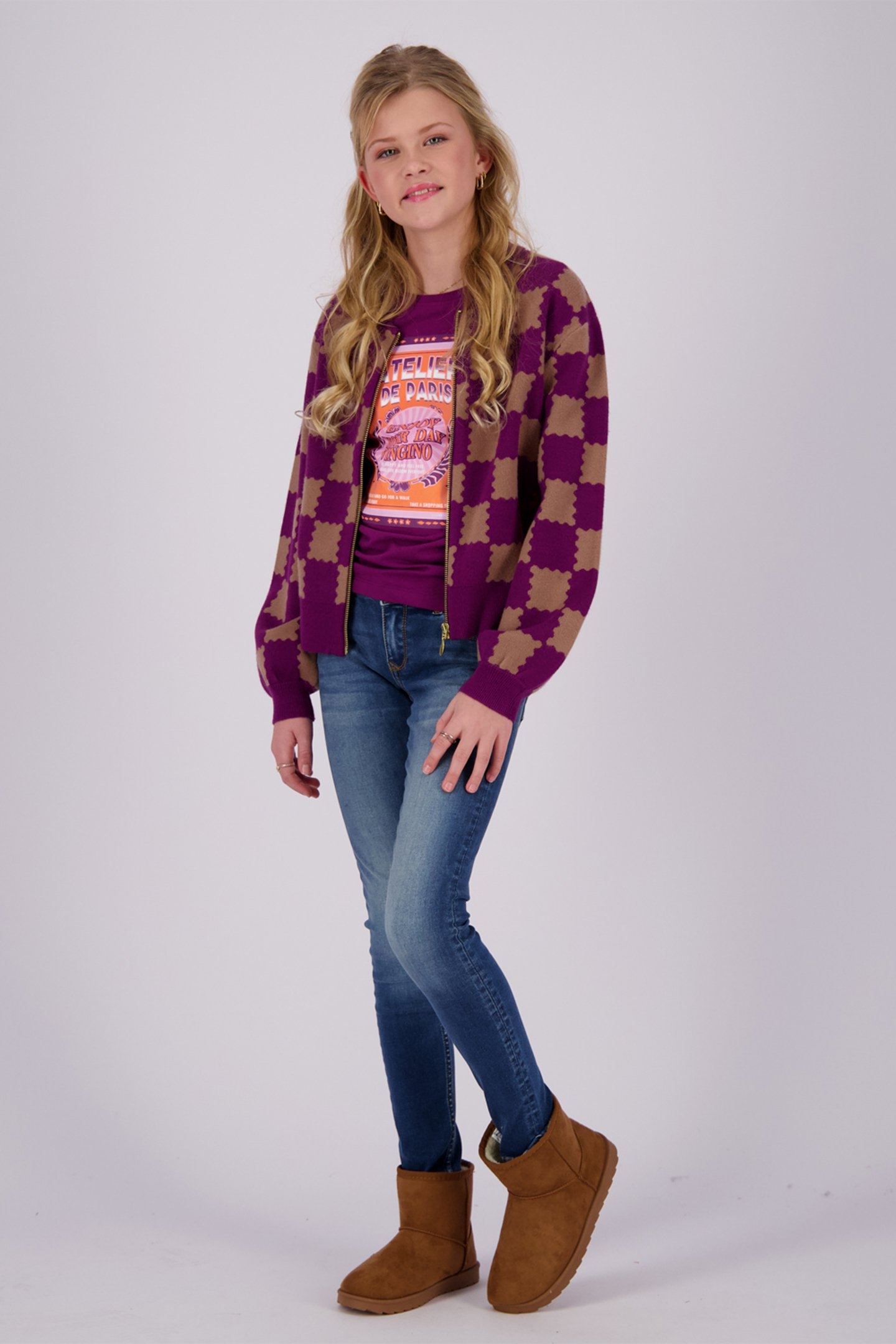 GIRLS MANIEK VEST MAGIC PURPLE 1