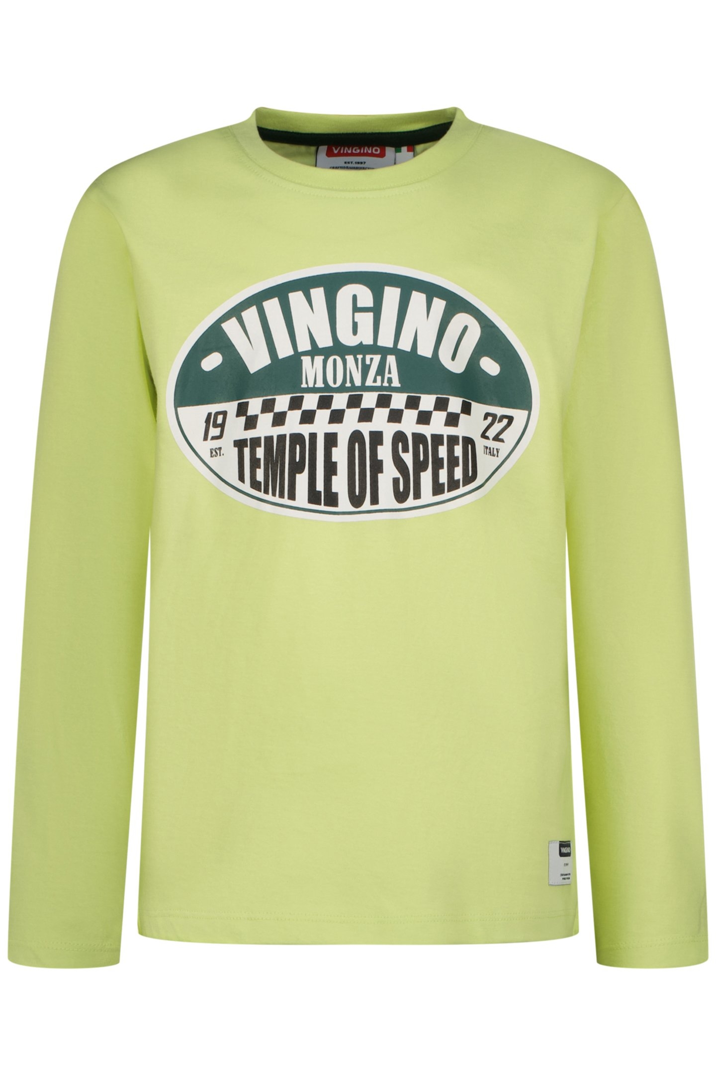 BOYS JACING T-SHIRT KEY LIME 1